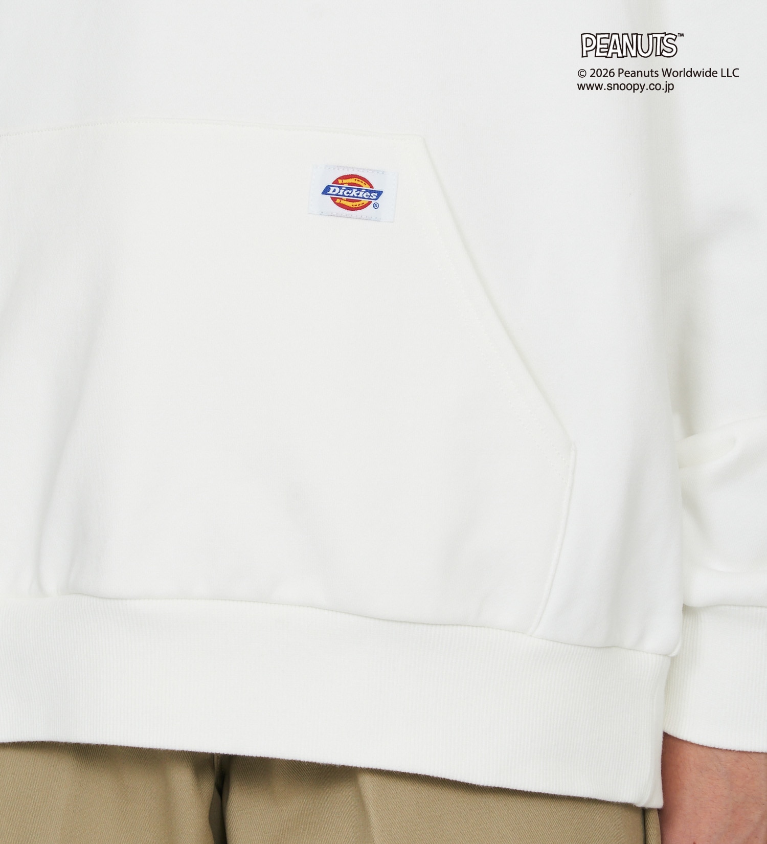 Dickies(ディッキーズ)のピーナッツ フーディ オールキャラクター|トップス/パーカー/メンズ|ホワイト