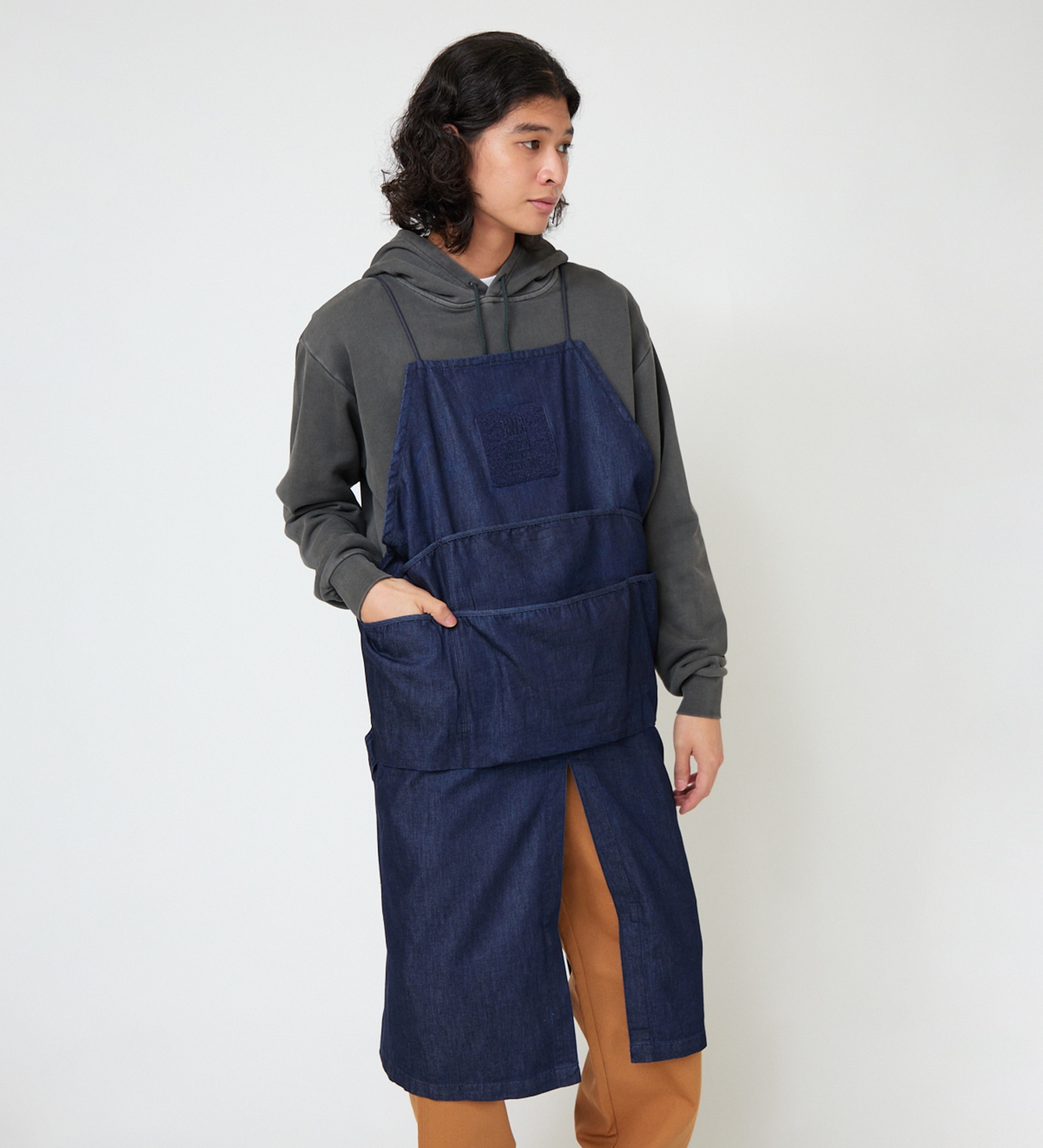 Dickies(ディッキーズ)の【試着対象】G.W.C ワークエプロン|ファッション雑貨/エプロン/メンズ|インディゴブルー