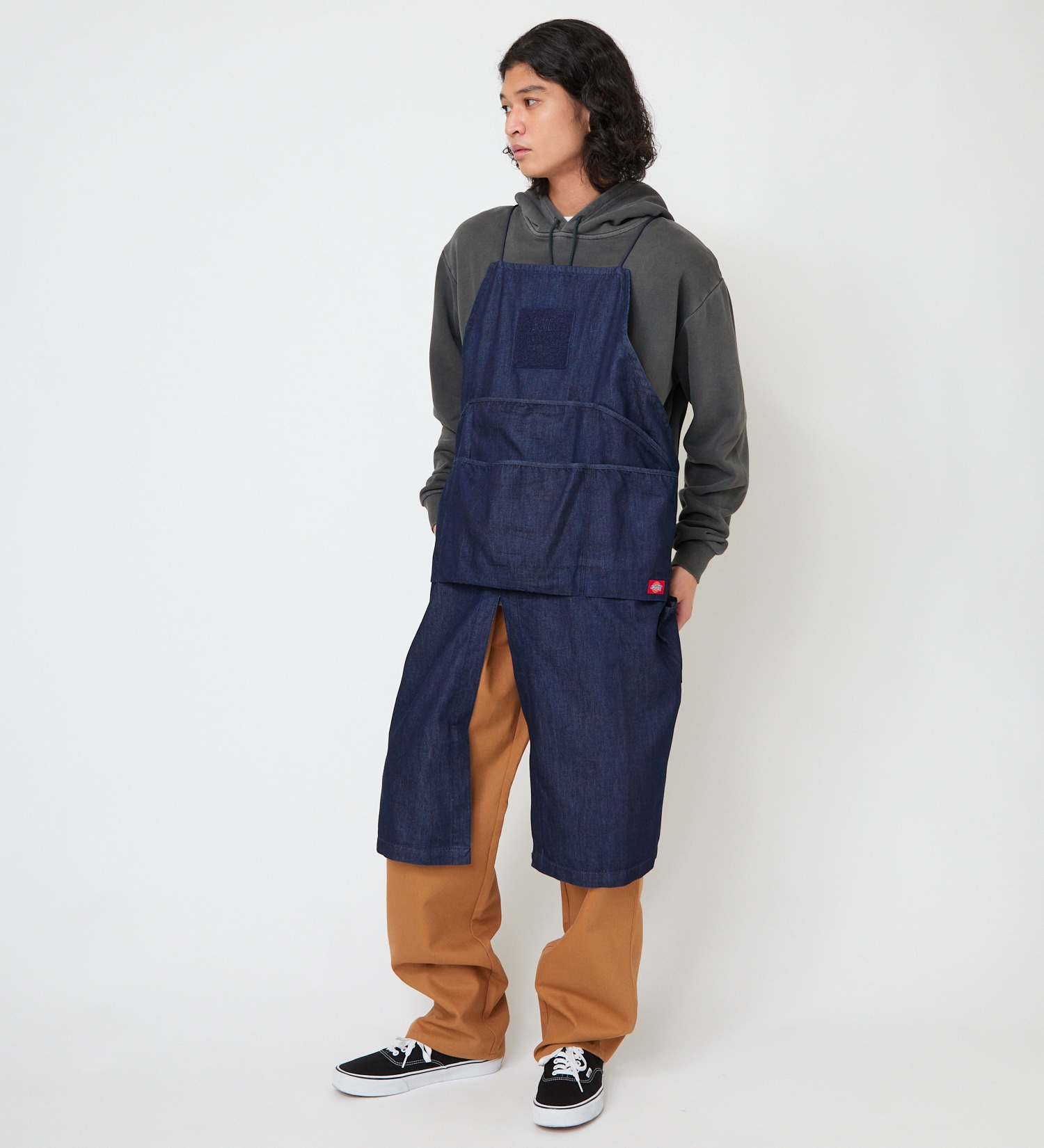 Dickies(ディッキーズ)の【試着対象】G.W.C ワークエプロン|ファッション雑貨/エプロン/メンズ|インディゴブルー