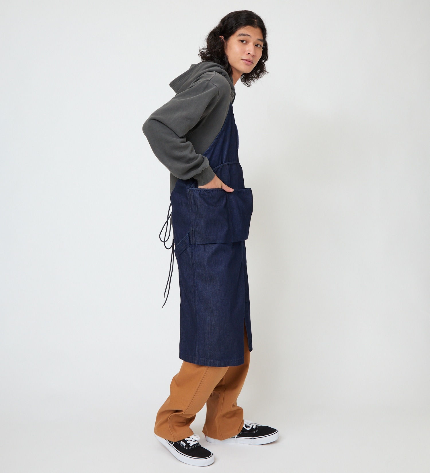 Dickies(ディッキーズ)の【試着対象】G.W.C ワークエプロン|ファッション雑貨/エプロン/メンズ|インディゴブルー