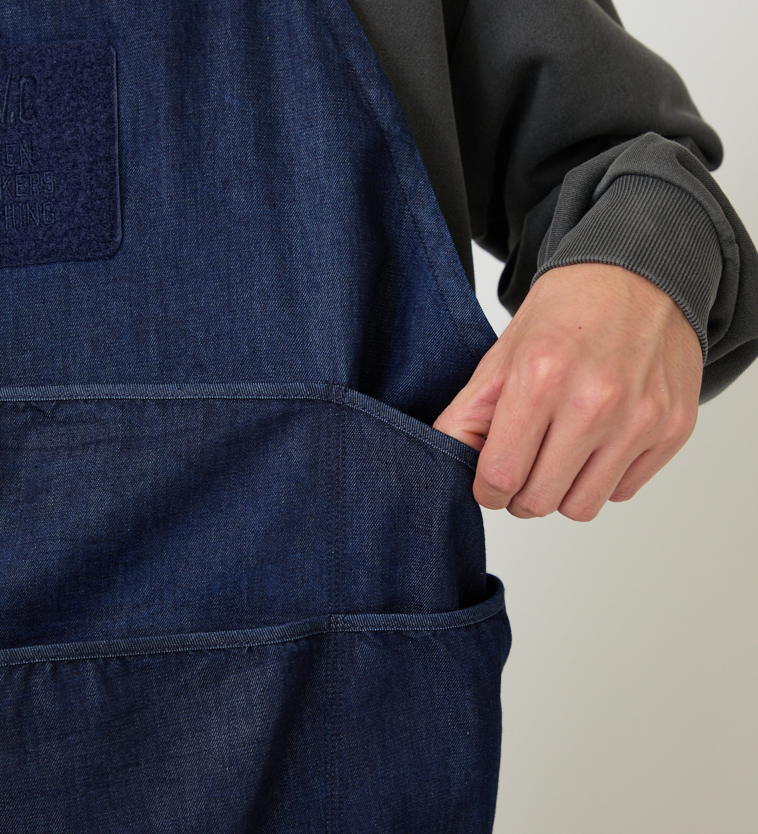 Dickies(ディッキーズ)の【試着対象】G.W.C ワークエプロン|ファッション雑貨/エプロン/メンズ|インディゴブルー