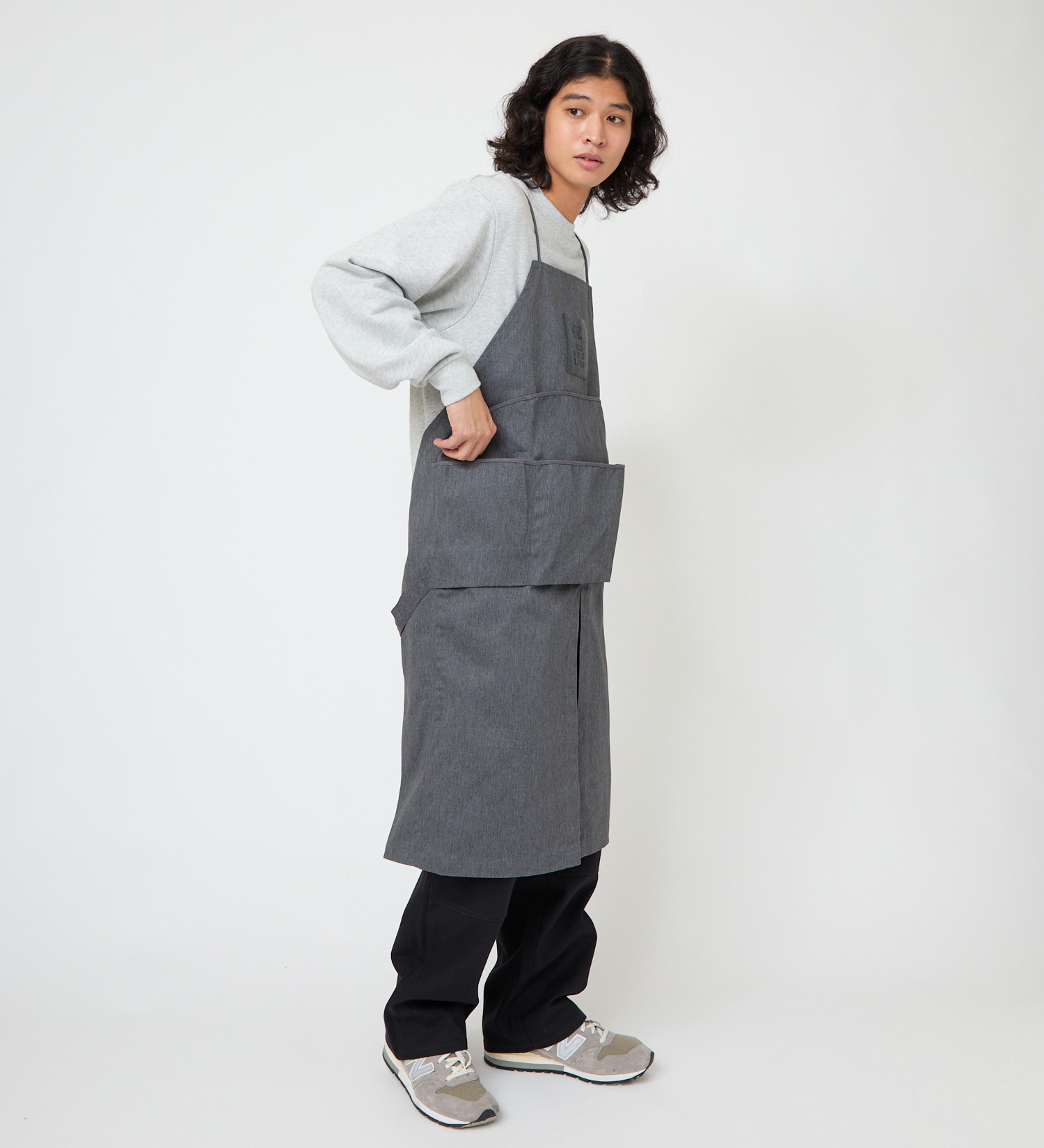 Dickies(ディッキーズ)の【試着対象】G.W.C ワークエプロン|ファッション雑貨/エプロン/メンズ|ヘザ-グレー