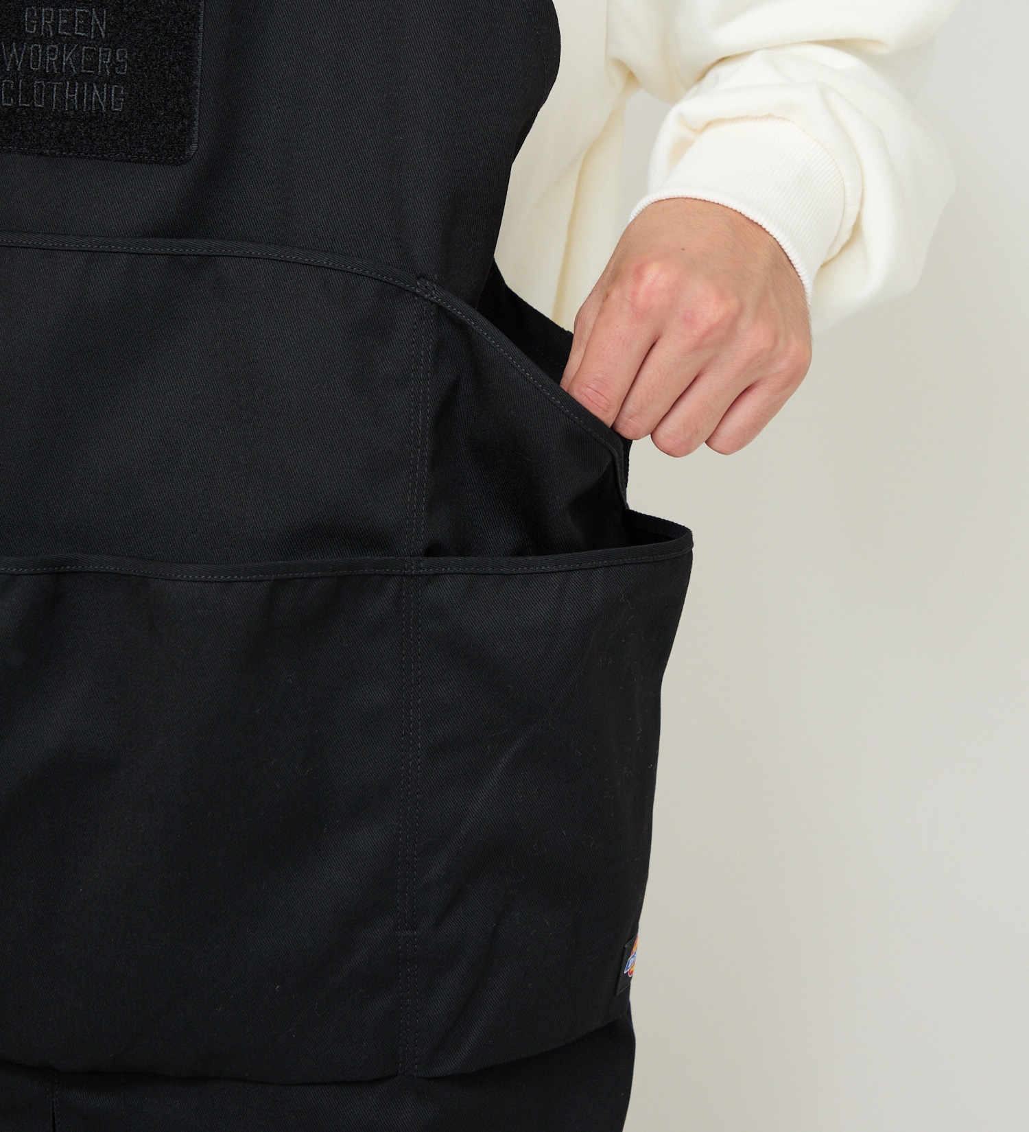 Dickies(ディッキーズ)の【試着対象】G.W.C ワークエプロン|ファッション雑貨/エプロン/メンズ|ブラック