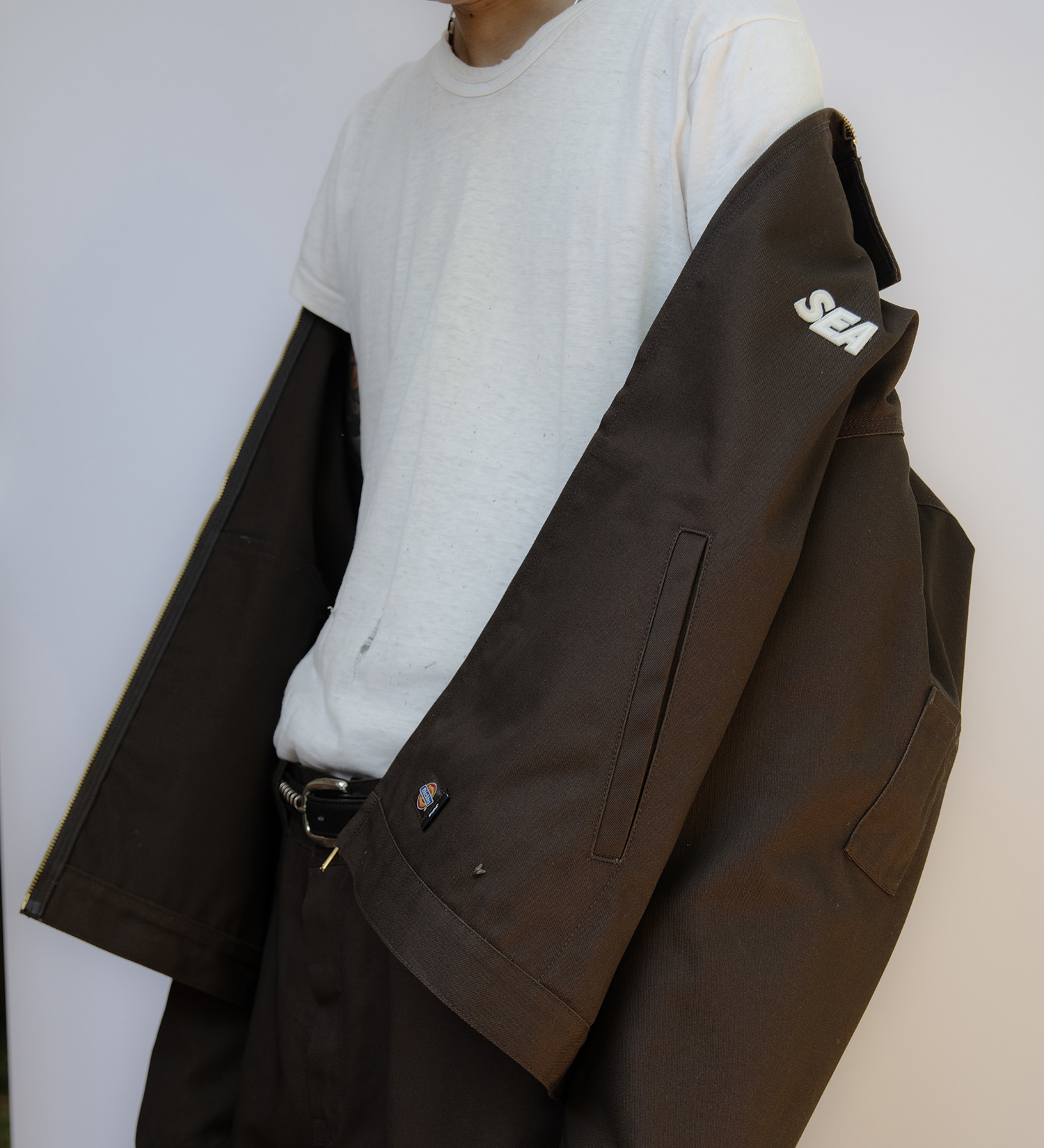 Dickies(ディッキーズ)の【Dickies x WIND AND SEA】UNLINED EISENHOWER JACKET|ジャケット/アウター/その他アウター/メンズ|ダークブラウン