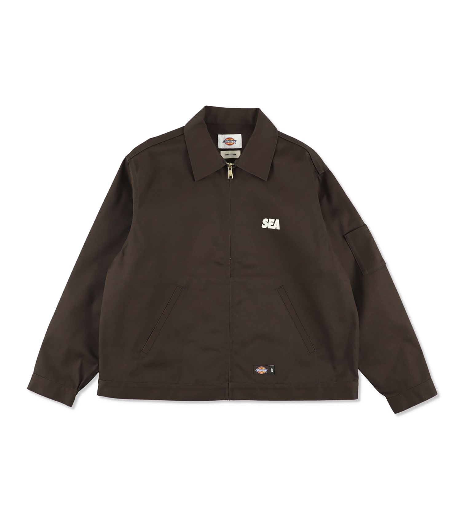 Dickies(ディッキーズ)の【Dickies x WIND AND SEA】UNLINED EISENHOWER JACKET|ジャケット/アウター/その他アウター/メンズ|ダークブラウン