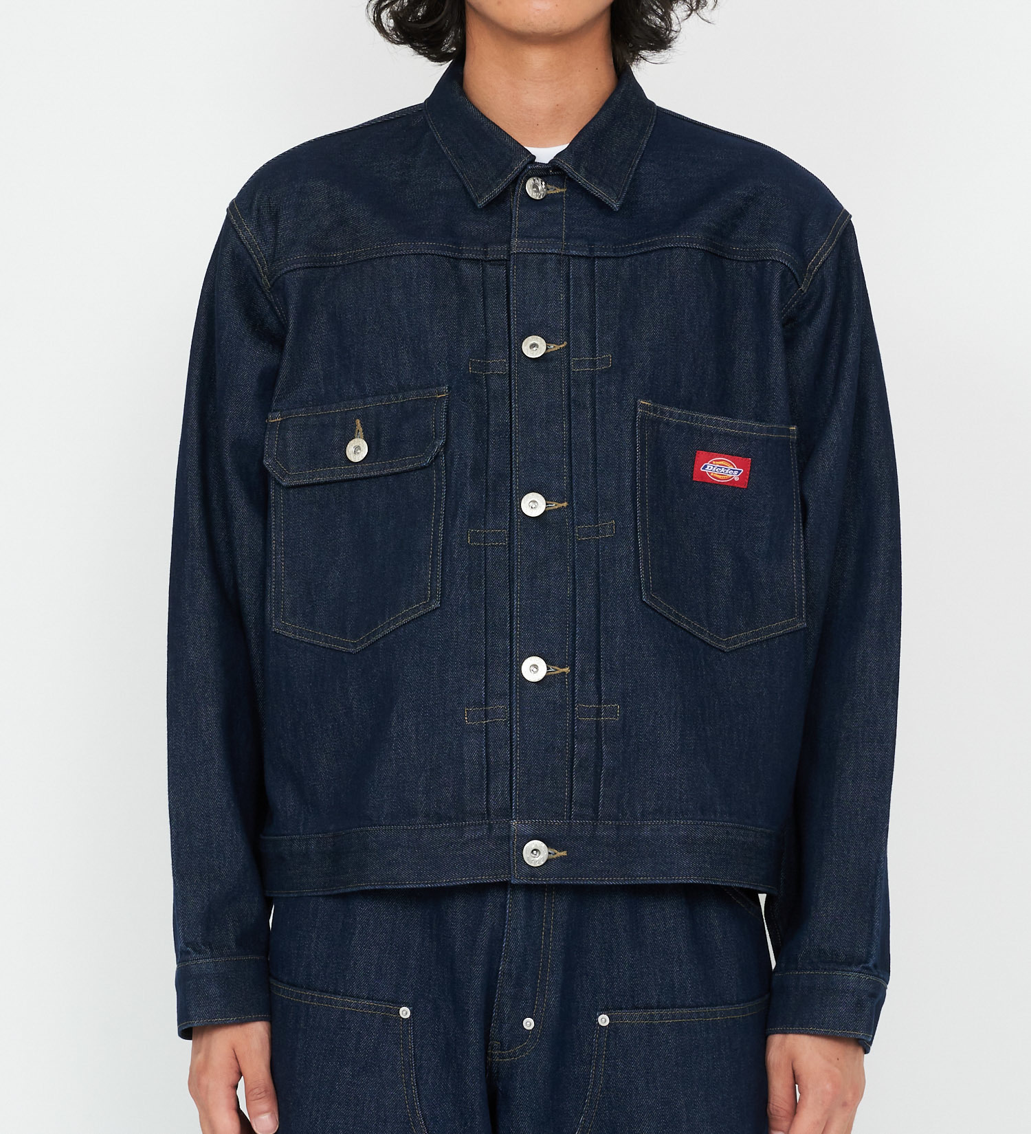 Dickies(ディッキーズ)の2ndタイプワークデニムジャケット|ジャケット/アウター/デニムジャケット/メンズ|インディゴブルー
