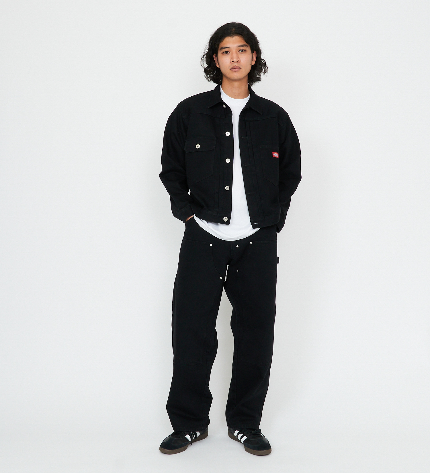 Dickies(ディッキーズ)の2ndタイプワークデニムジャケット|ジャケット/アウター/デニムジャケット/メンズ|ブラックデニム