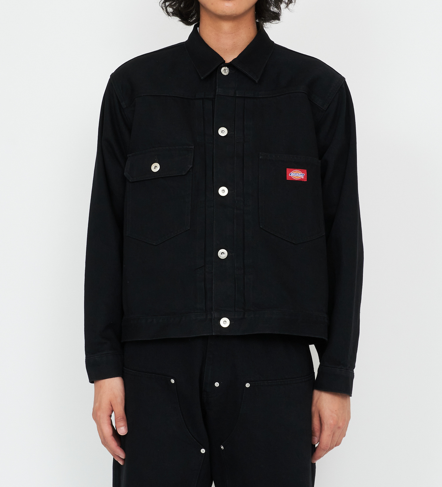 Dickies(ディッキーズ)の2ndタイプワークデニムジャケット|ジャケット/アウター/デニムジャケット/メンズ|ブラックデニム