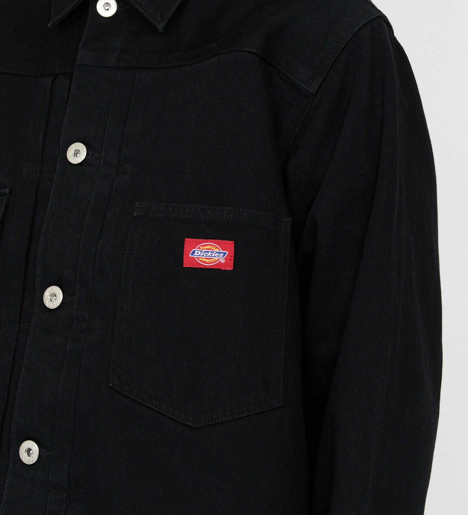 Dickies(ディッキーズ)の2ndタイプワークデニムジャケット|ジャケット/アウター/デニムジャケット/メンズ|ブラックデニム