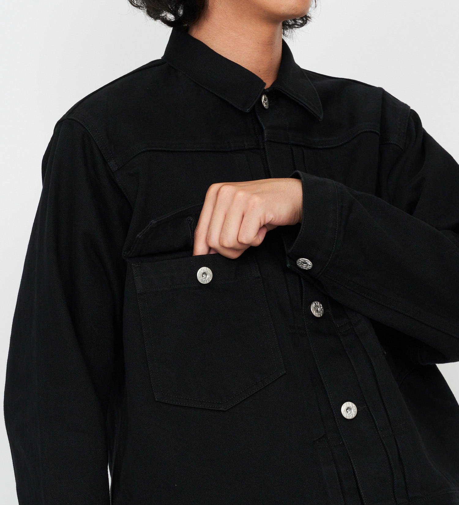 Dickies(ディッキーズ)の2ndタイプワークデニムジャケット|ジャケット/アウター/デニムジャケット/メンズ|ブラックデニム