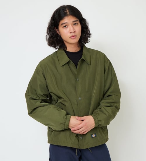 Dickies(ディッキーズ)の【試着対象】ナイロン コーチジャケット|ジャケット/アウター/ミリタリージャケット/メンズ|オリーブ