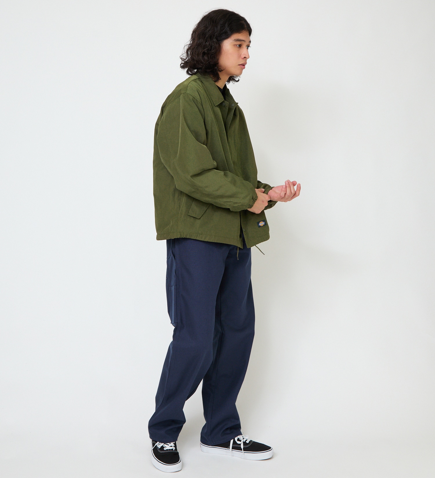Dickies(ディッキーズ)の【試着対象】ナイロン コーチジャケット|ジャケット/アウター/ミリタリージャケット/メンズ|オリーブ