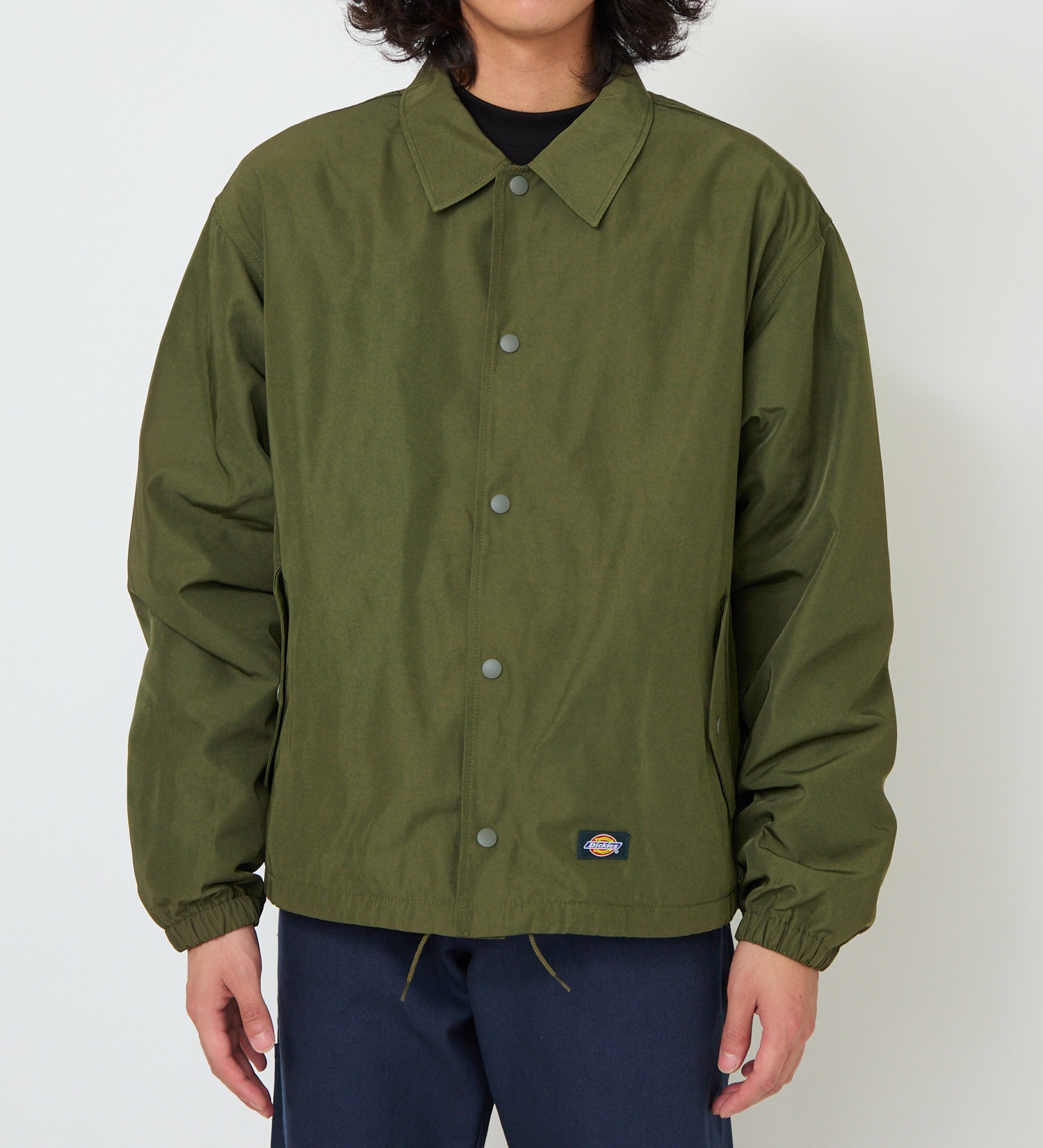 Dickies(ディッキーズ)の【試着対象】ナイロン コーチジャケット|ジャケット/アウター/ミリタリージャケット/メンズ|オリーブ