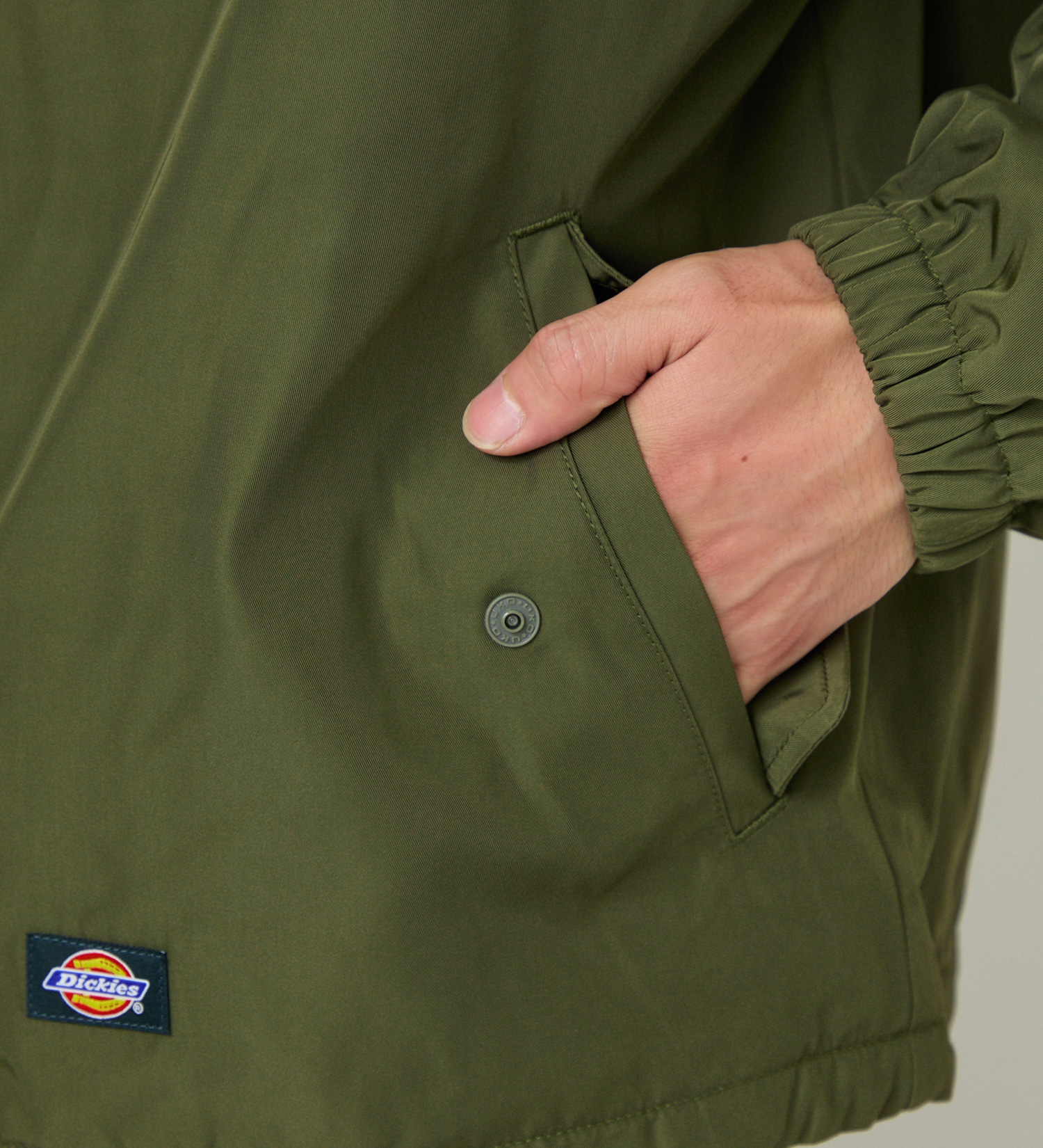 Dickies(ディッキーズ)の【試着対象】ナイロン コーチジャケット|ジャケット/アウター/ミリタリージャケット/メンズ|オリーブ
