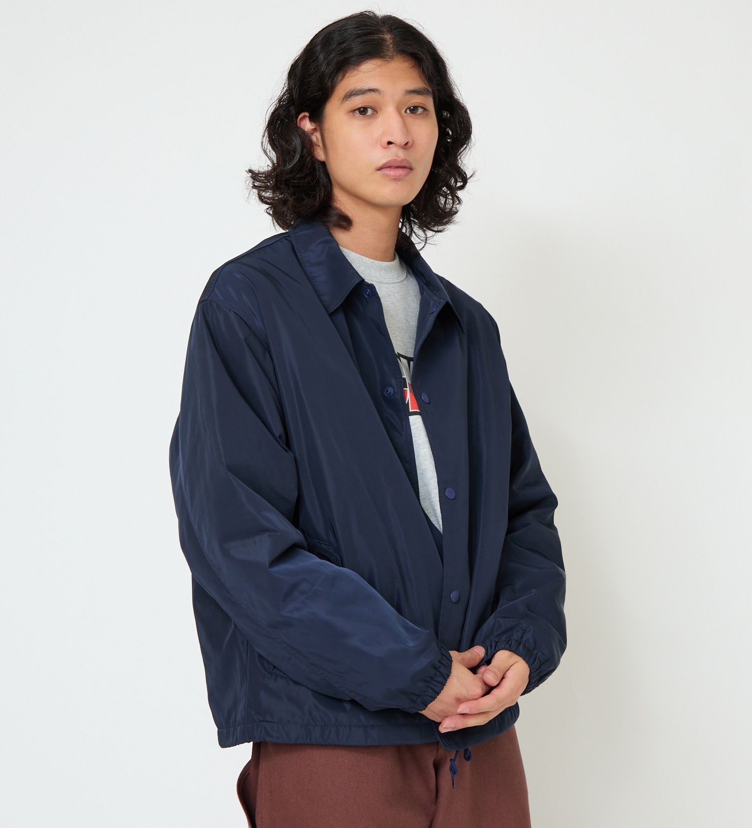 Dickies(ディッキーズ)の【試着対象】ナイロン コーチジャケット|ジャケット/アウター/ミリタリージャケット/メンズ|ネイビー