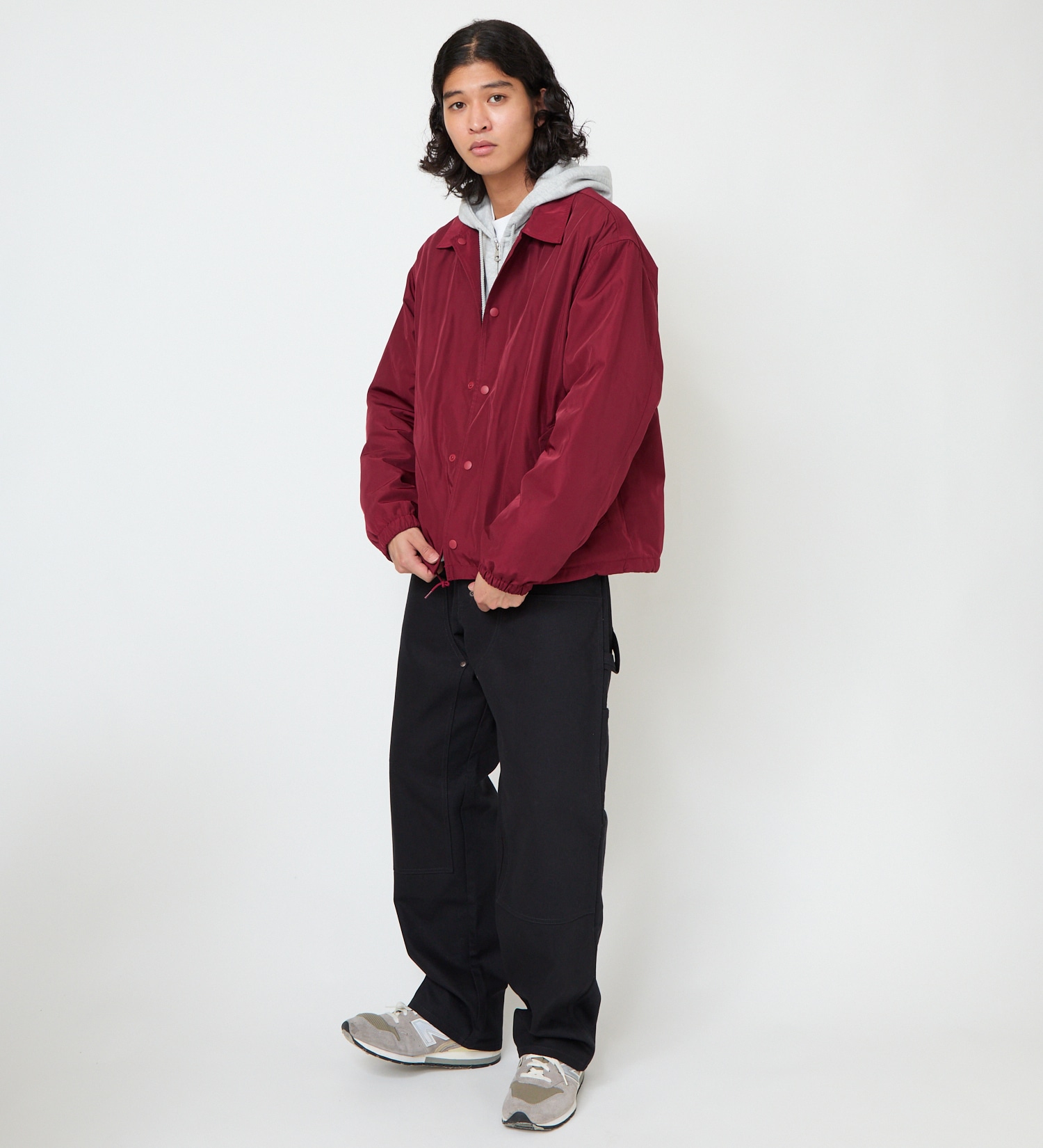 Dickies(ディッキーズ)の【試着対象】ナイロン コーチジャケット|ジャケット/アウター/ミリタリージャケット/メンズ|バーガンディー