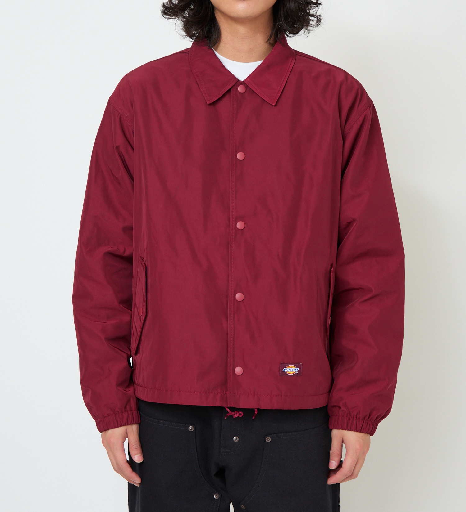 Dickies(ディッキーズ)の【試着対象】ナイロン コーチジャケット|ジャケット/アウター/ミリタリージャケット/メンズ|バーガンディー
