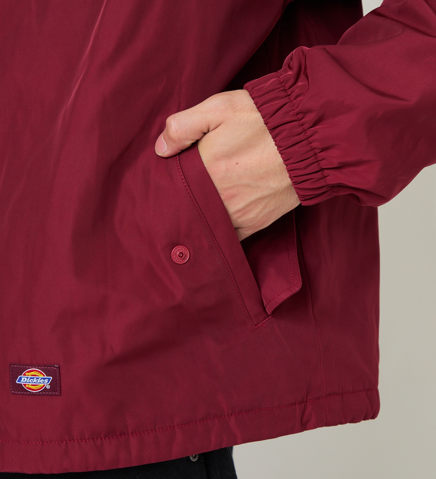 Dickies(ディッキーズ)の【試着対象】ナイロン コーチジャケット|ジャケット/アウター/ミリタリージャケット/メンズ|バーガンディー