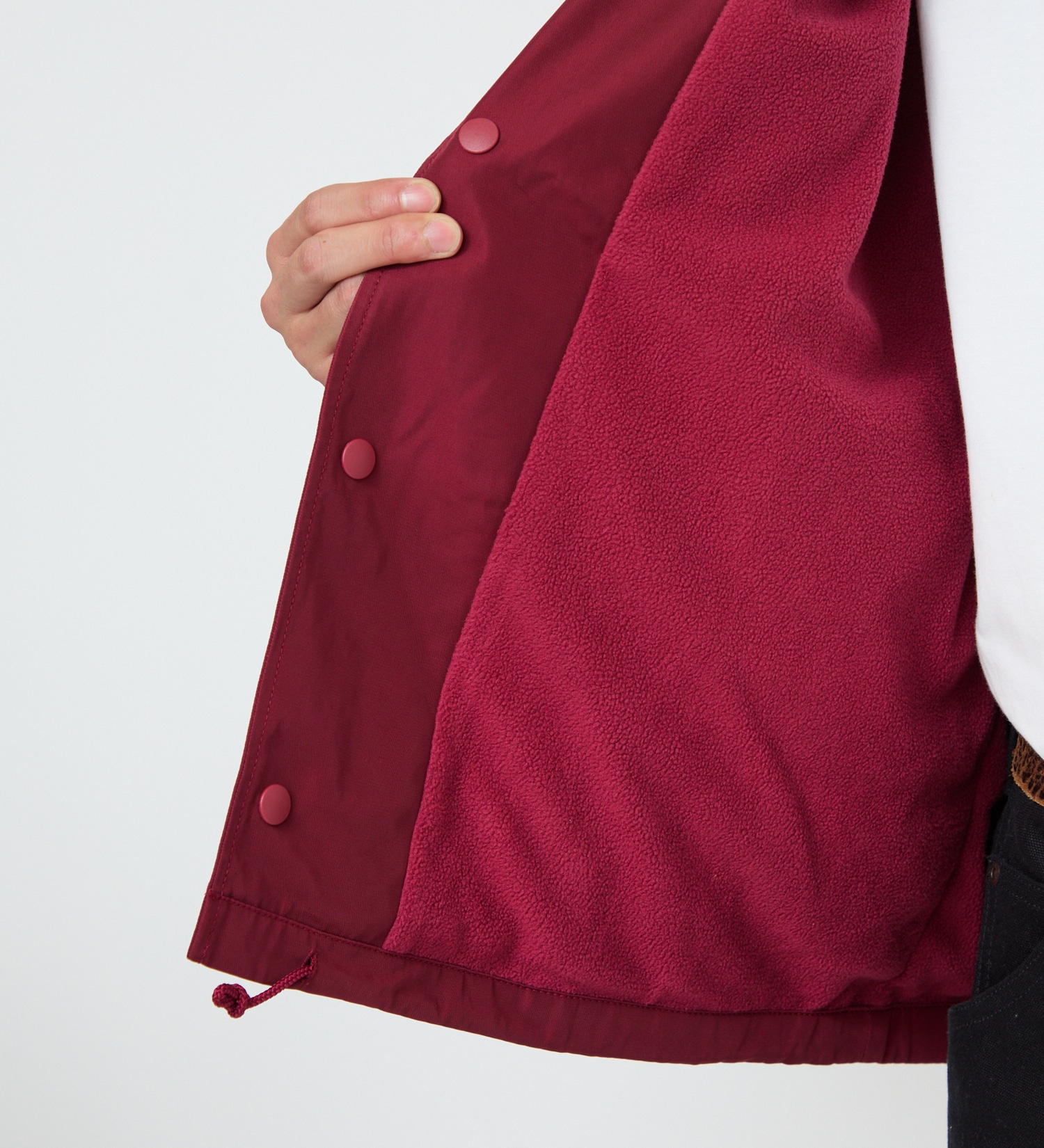 Dickies(ディッキーズ)の【試着対象】ナイロン コーチジャケット|ジャケット/アウター/ミリタリージャケット/メンズ|バーガンディー