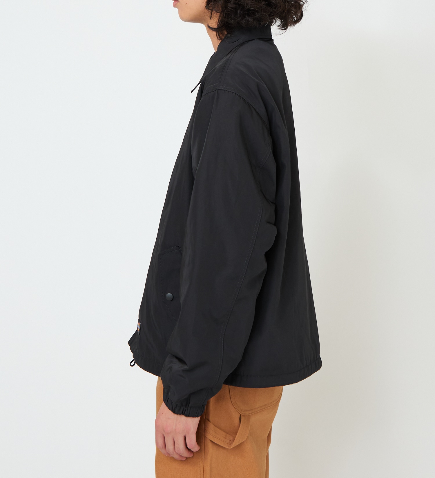Dickies(ディッキーズ)の【試着対象】ナイロン コーチジャケット|ジャケット/アウター/ミリタリージャケット/メンズ|ブラック