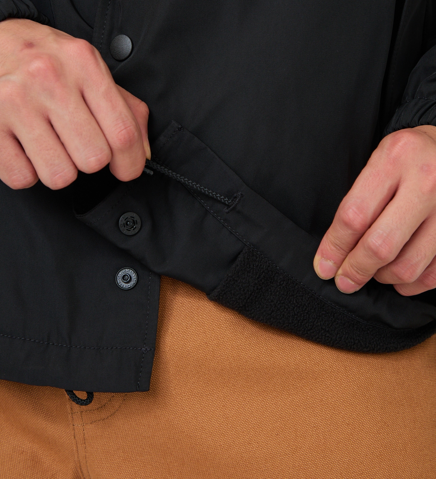 Dickies(ディッキーズ)の【試着対象】ナイロン コーチジャケット|ジャケット/アウター/ミリタリージャケット/メンズ|ブラック