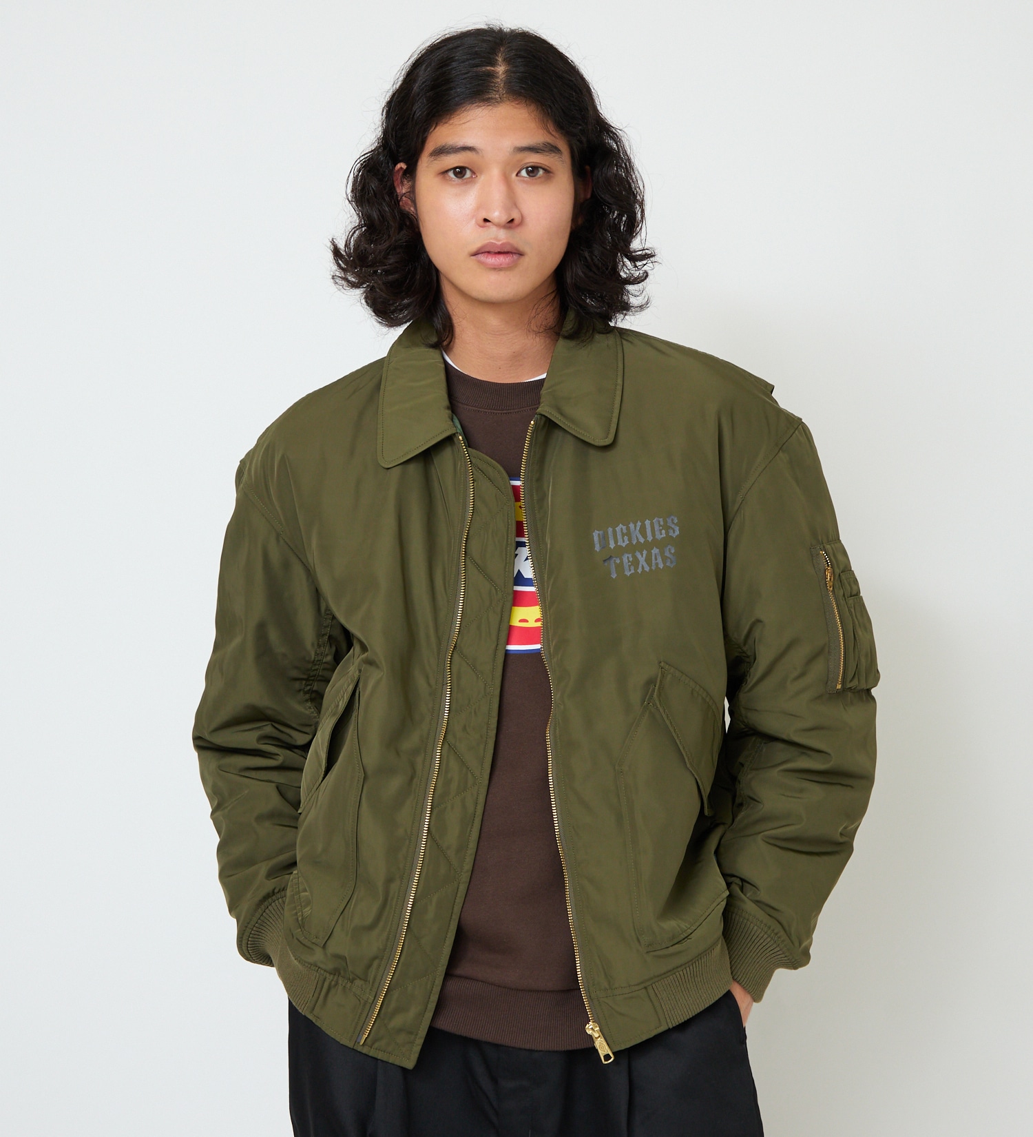 Dickies(ディッキーズ)の【試着対象】ナイロン CWUジャケット|ジャケット/アウター/ミリタリージャケット/メンズ|オリーブ