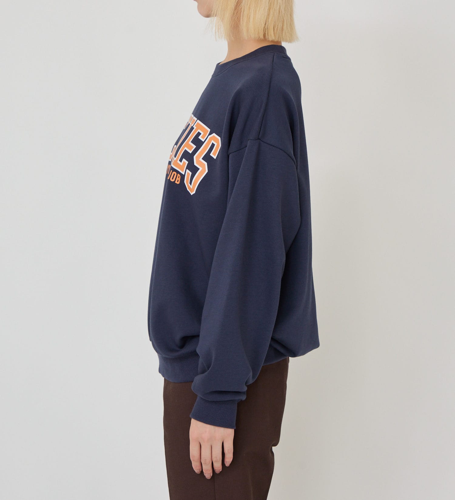 Dickies(ディッキーズ)のカレッジロゴスウェット|トップス/スウェット/レディース|ネイビー
