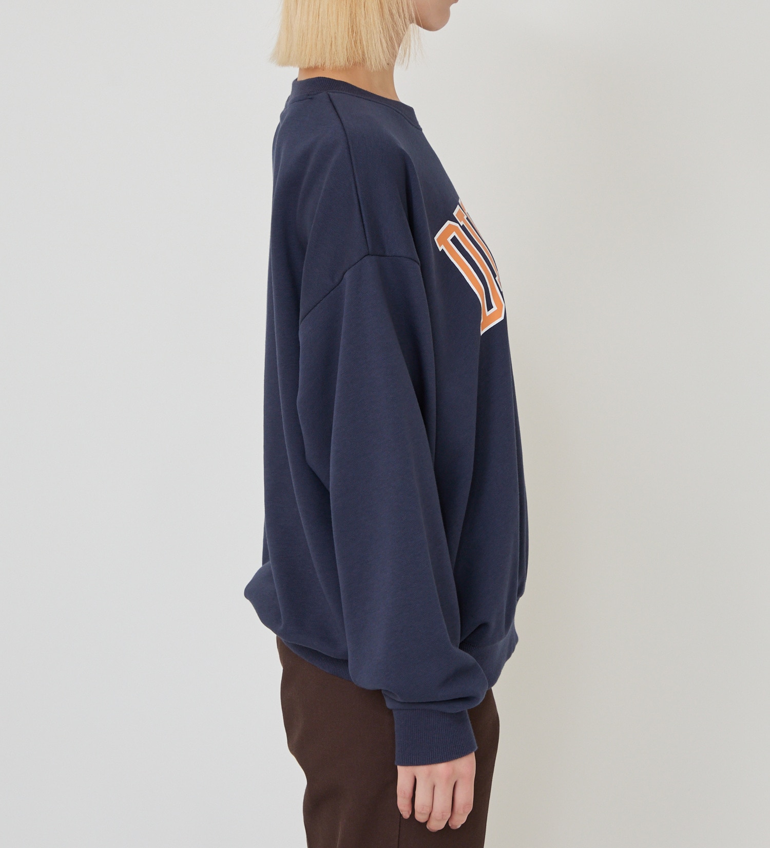 Dickies(ディッキーズ)のカレッジロゴスウェット|トップス/スウェット/レディース|ネイビー