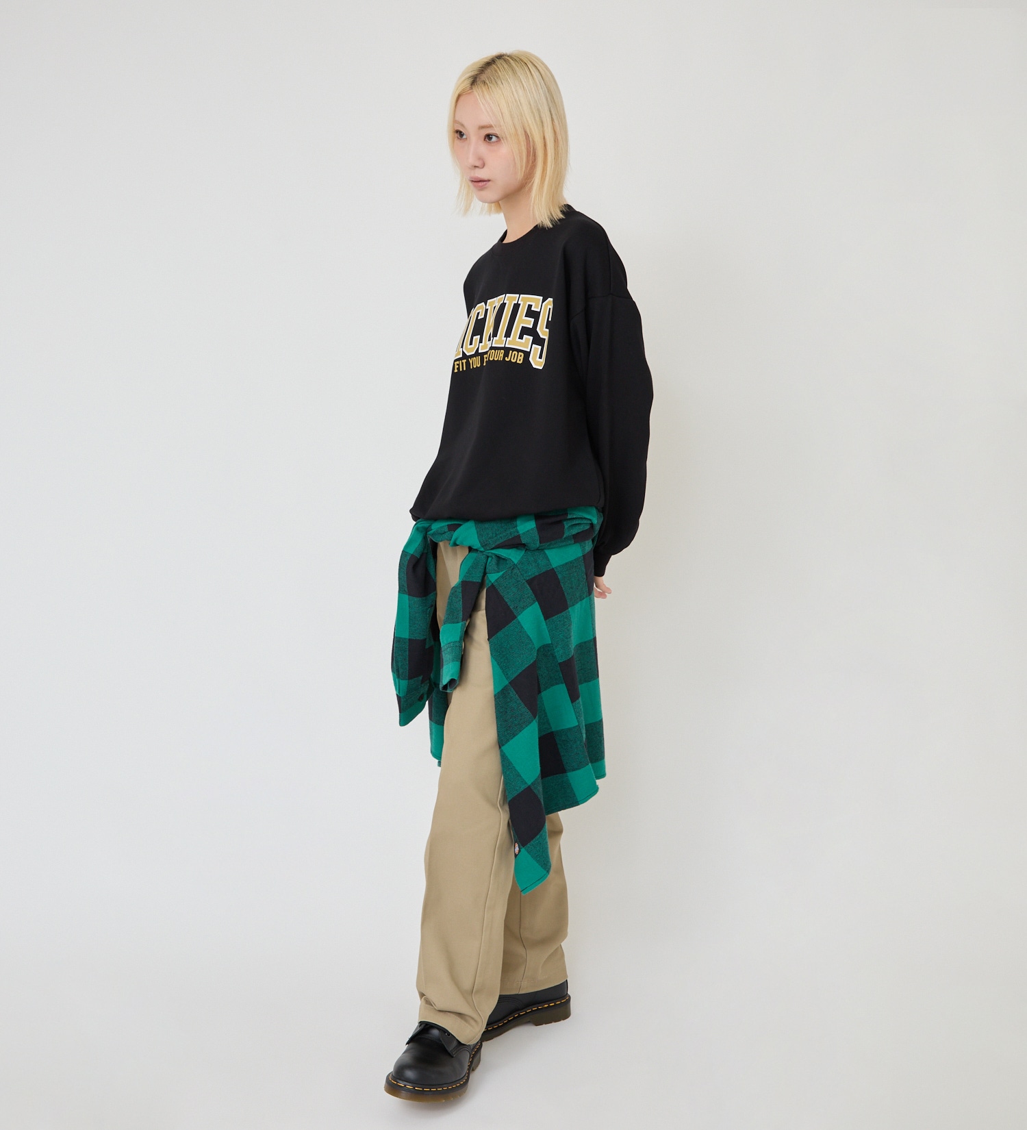 Dickies(ディッキーズ)のカレッジロゴスウェット|トップス/スウェット/レディース|ブラック