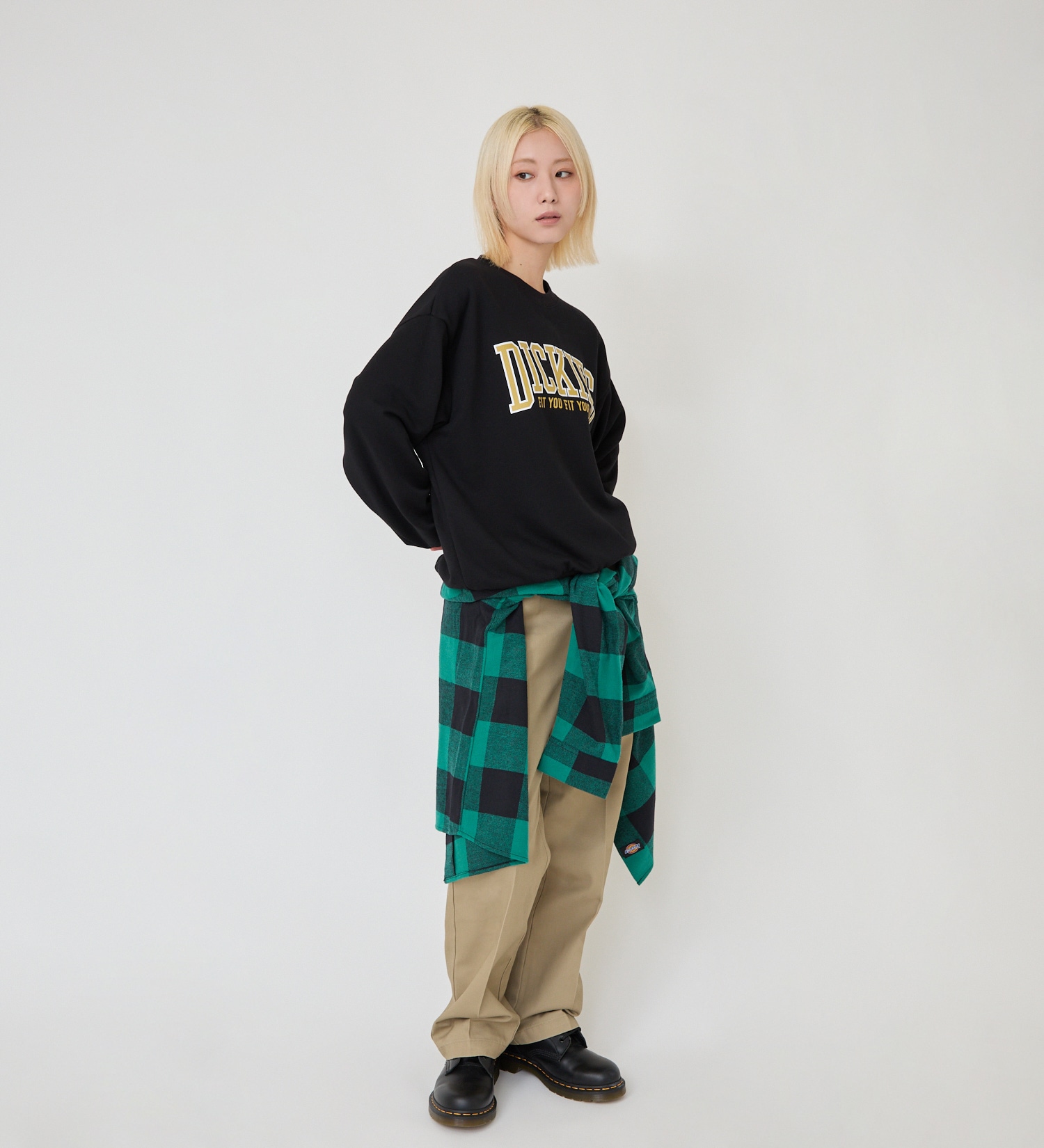 Dickies(ディッキーズ)のカレッジロゴスウェット|トップス/スウェット/レディース|ブラック