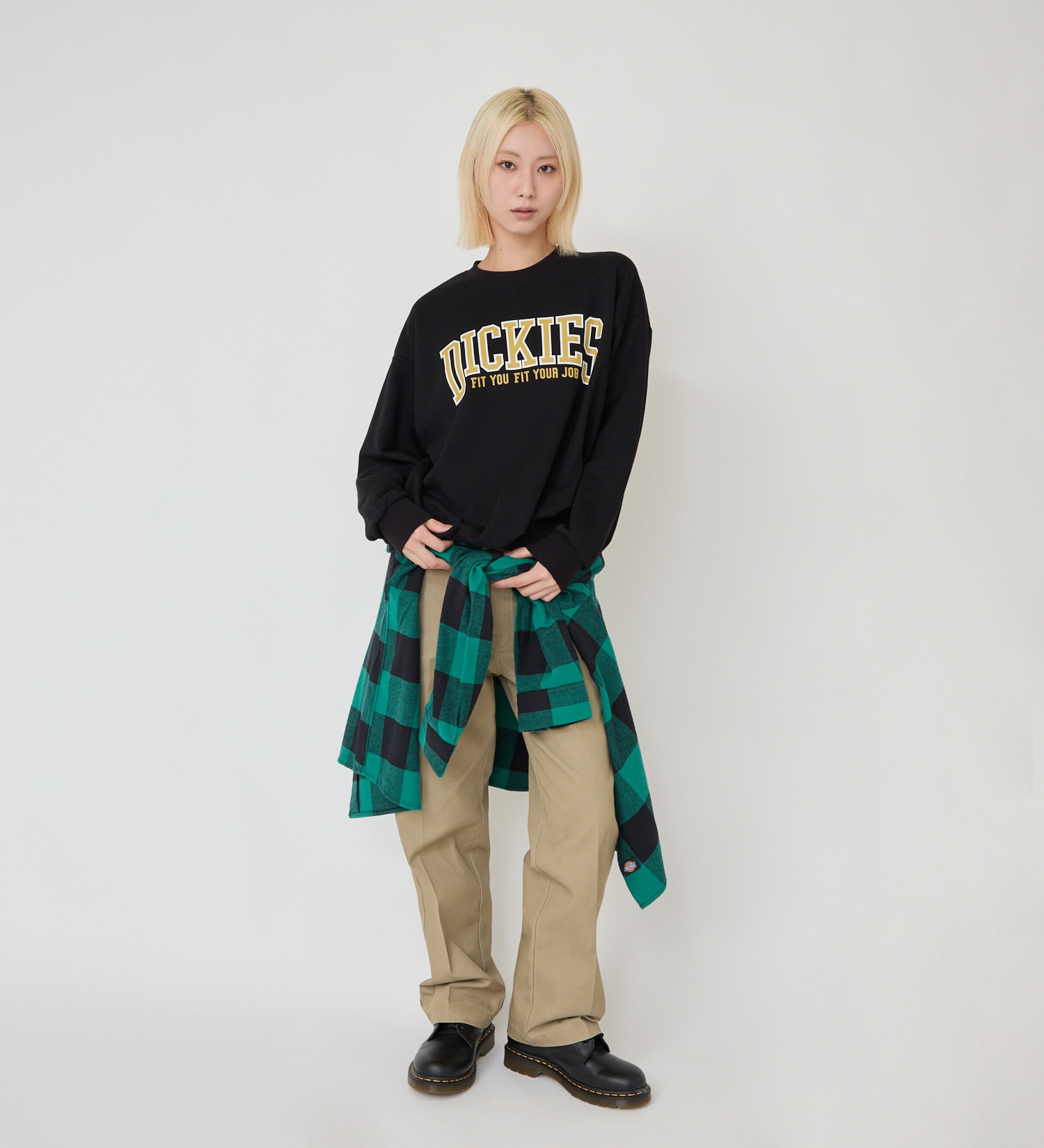 Dickies(ディッキーズ)のカレッジロゴスウェット|トップス/スウェット/レディース|ブラック