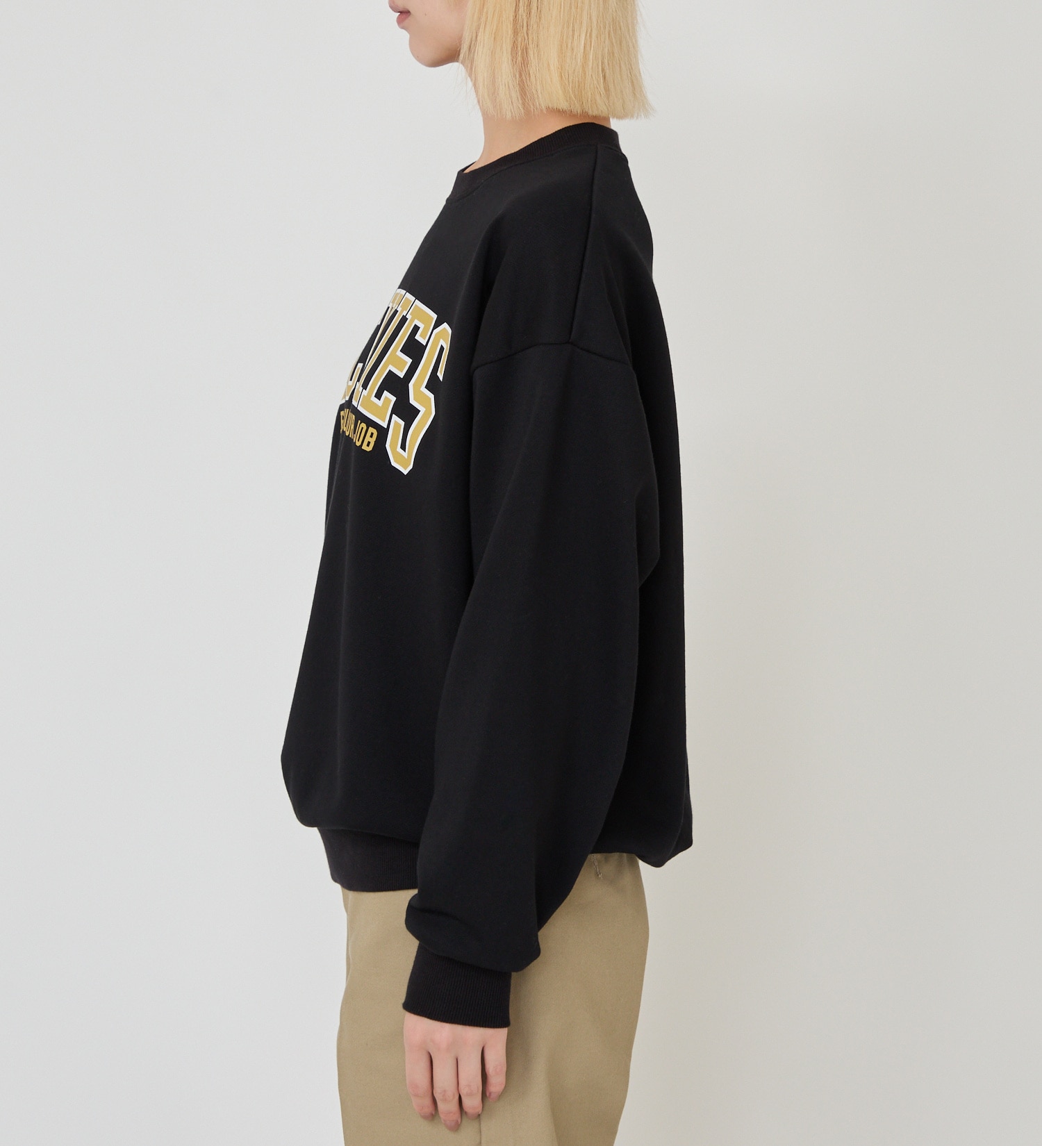 Dickies(ディッキーズ)のカレッジロゴスウェット|トップス/スウェット/レディース|ブラック
