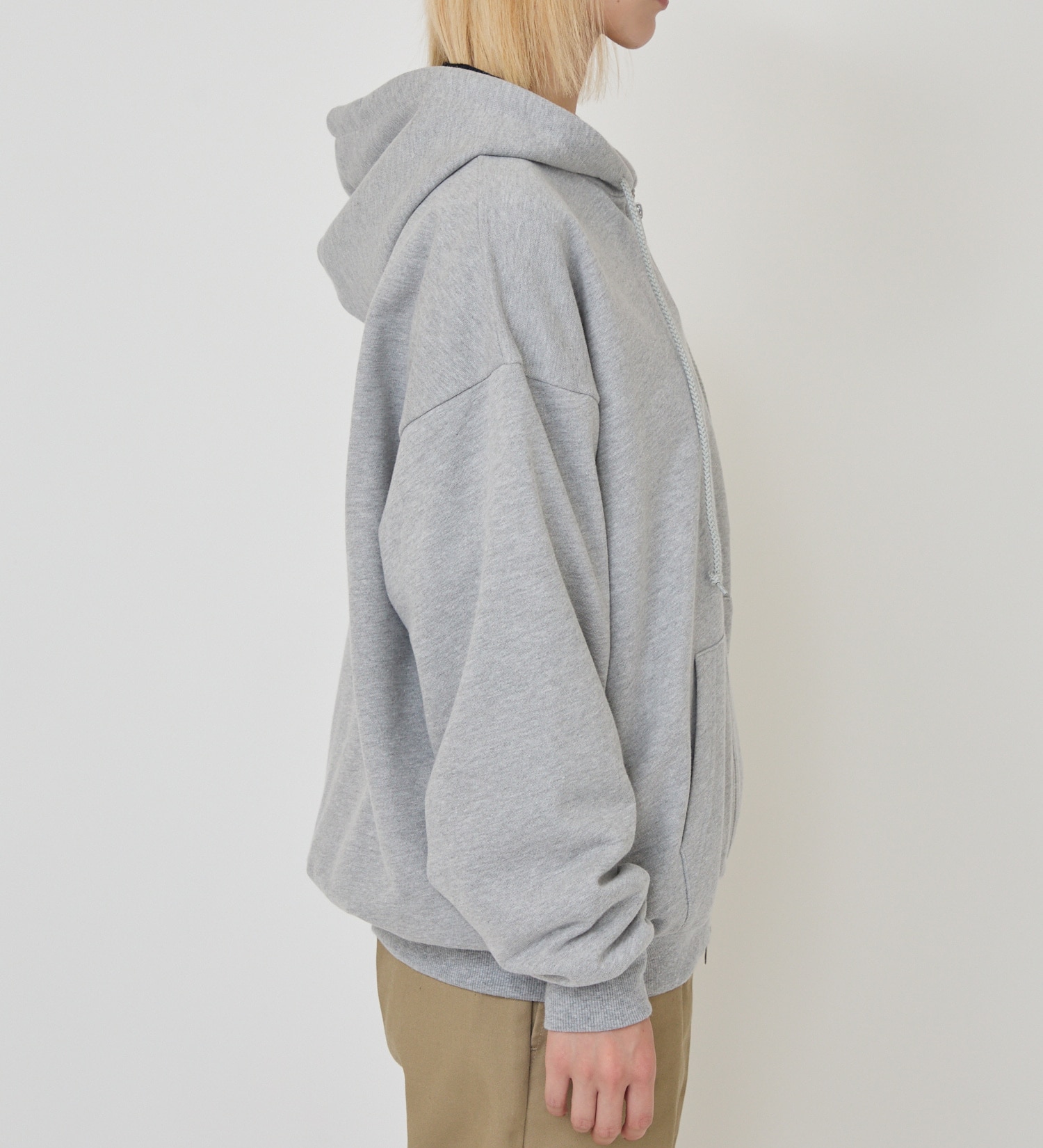 Dickies(ディッキーズ)のプレーンジップフーディー|トップス/パーカー/レディース|ヘザ－グレー