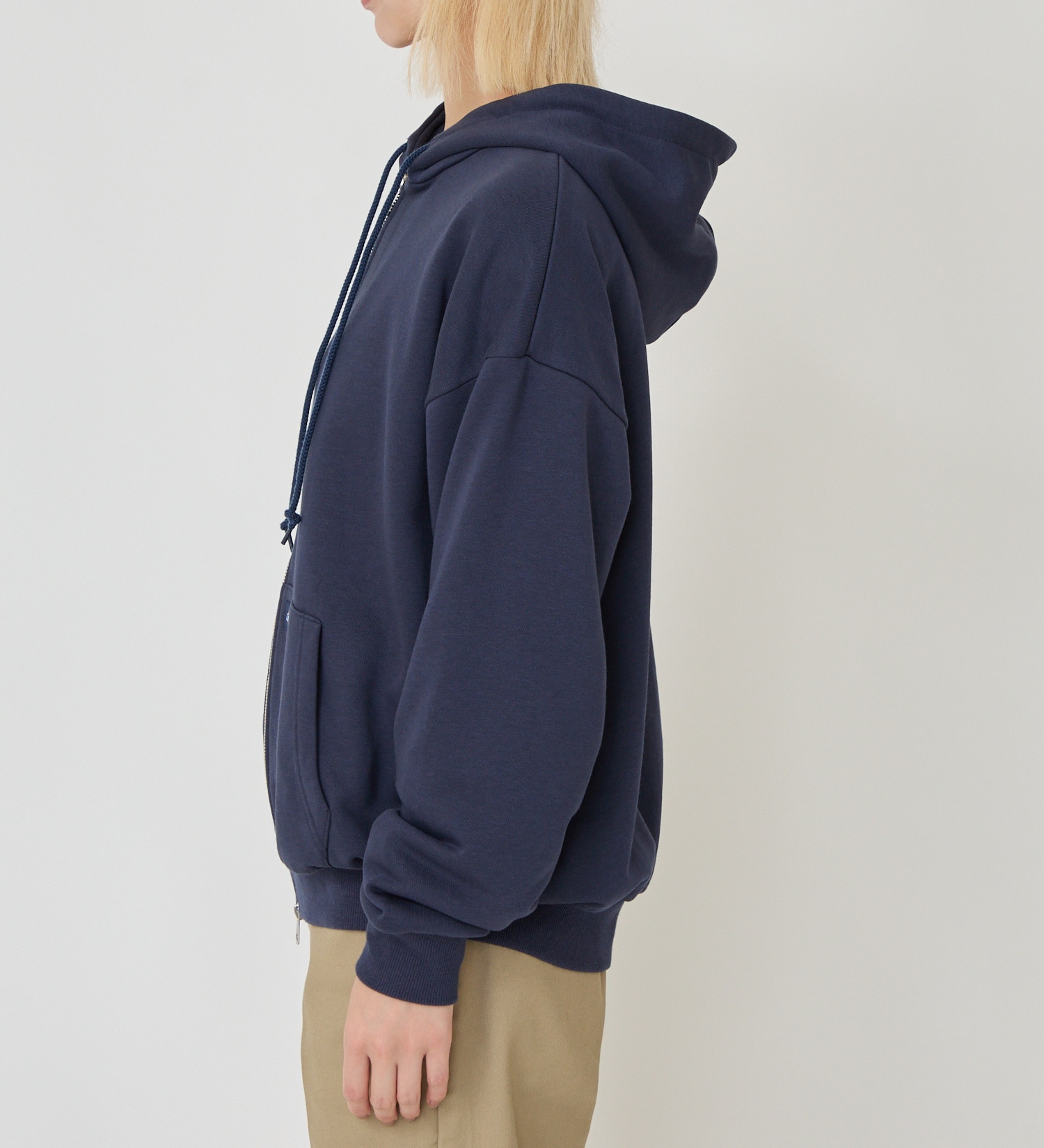 Dickies(ディッキーズ)のプレーンジップフーディー|トップス/パーカー/レディース|ネイビー