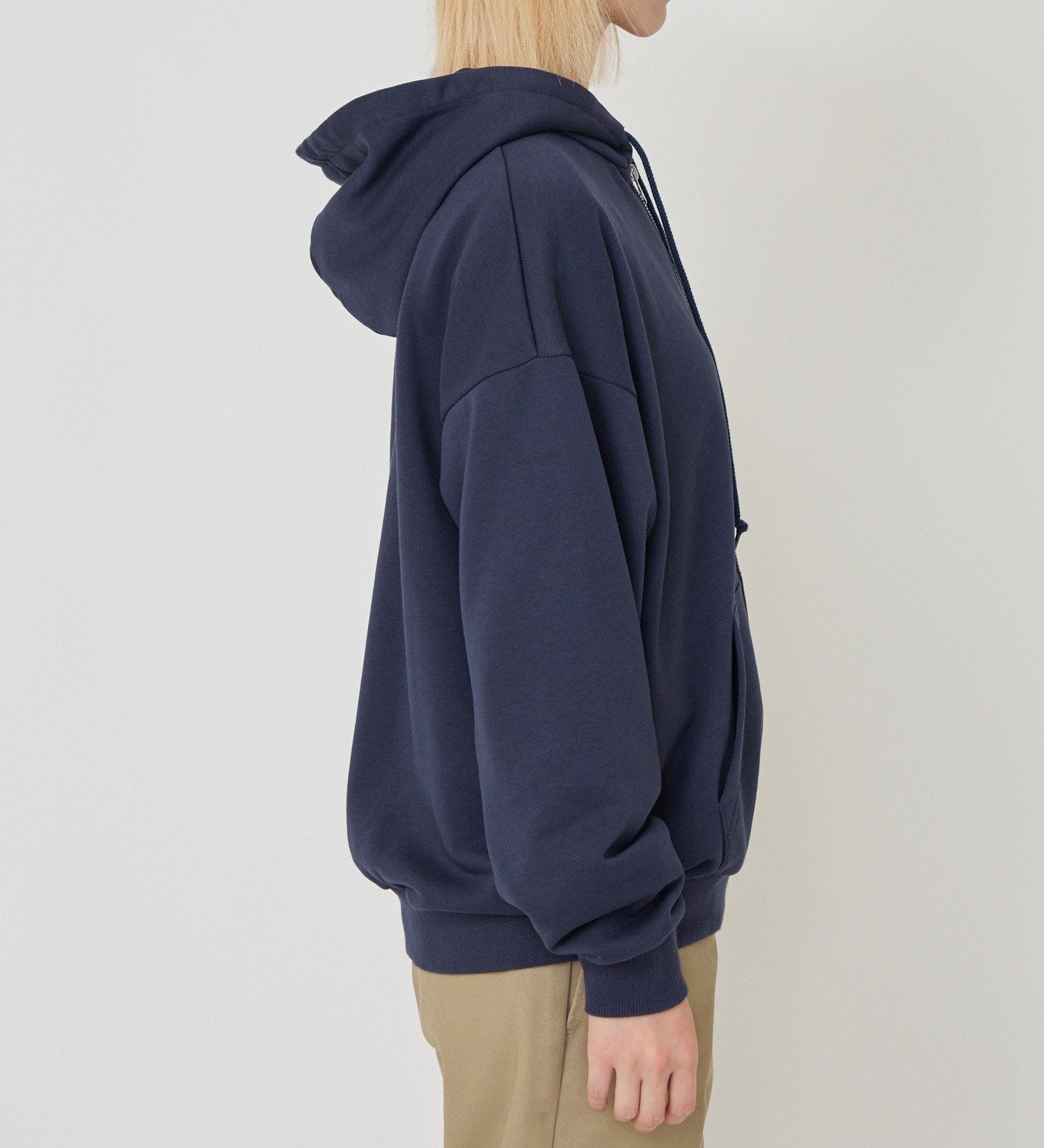 Dickies(ディッキーズ)のプレーンジップフーディー|トップス/パーカー/レディース|ネイビー