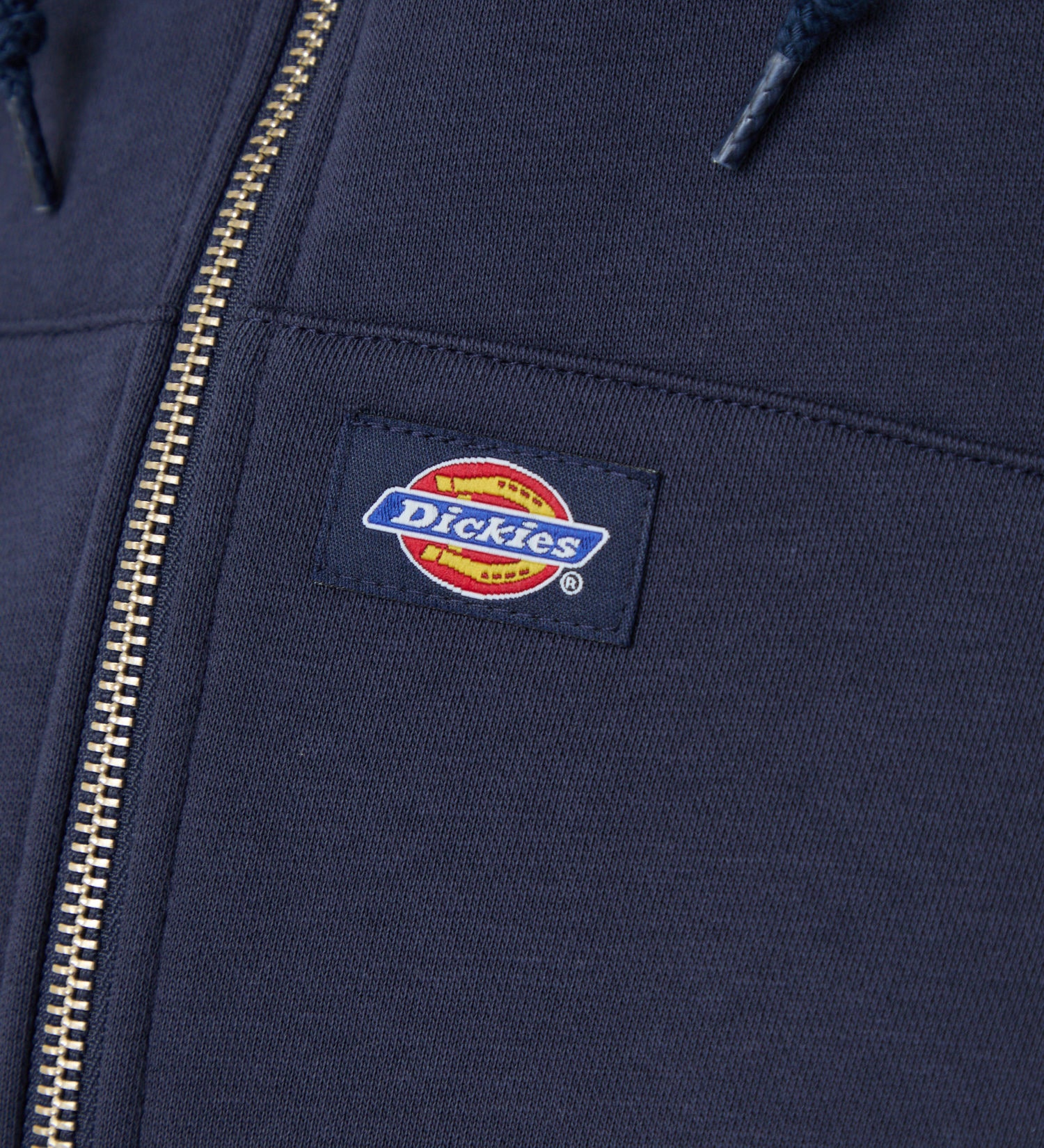 Dickies(ディッキーズ)のプレーンジップフーディー|トップス/パーカー/レディース|ネイビー