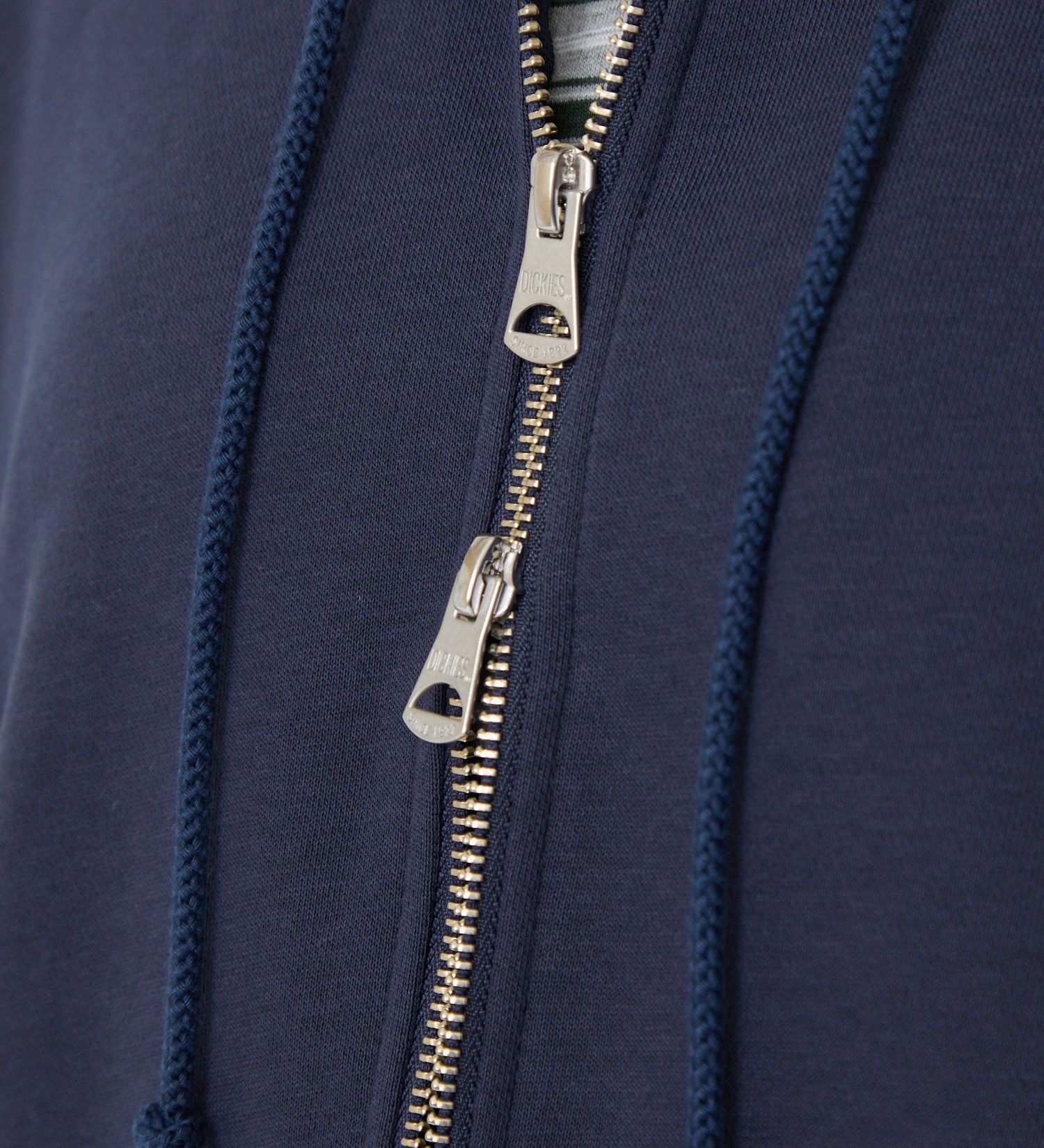 Dickies(ディッキーズ)のプレーンジップフーディー|トップス/パーカー/レディース|ネイビー