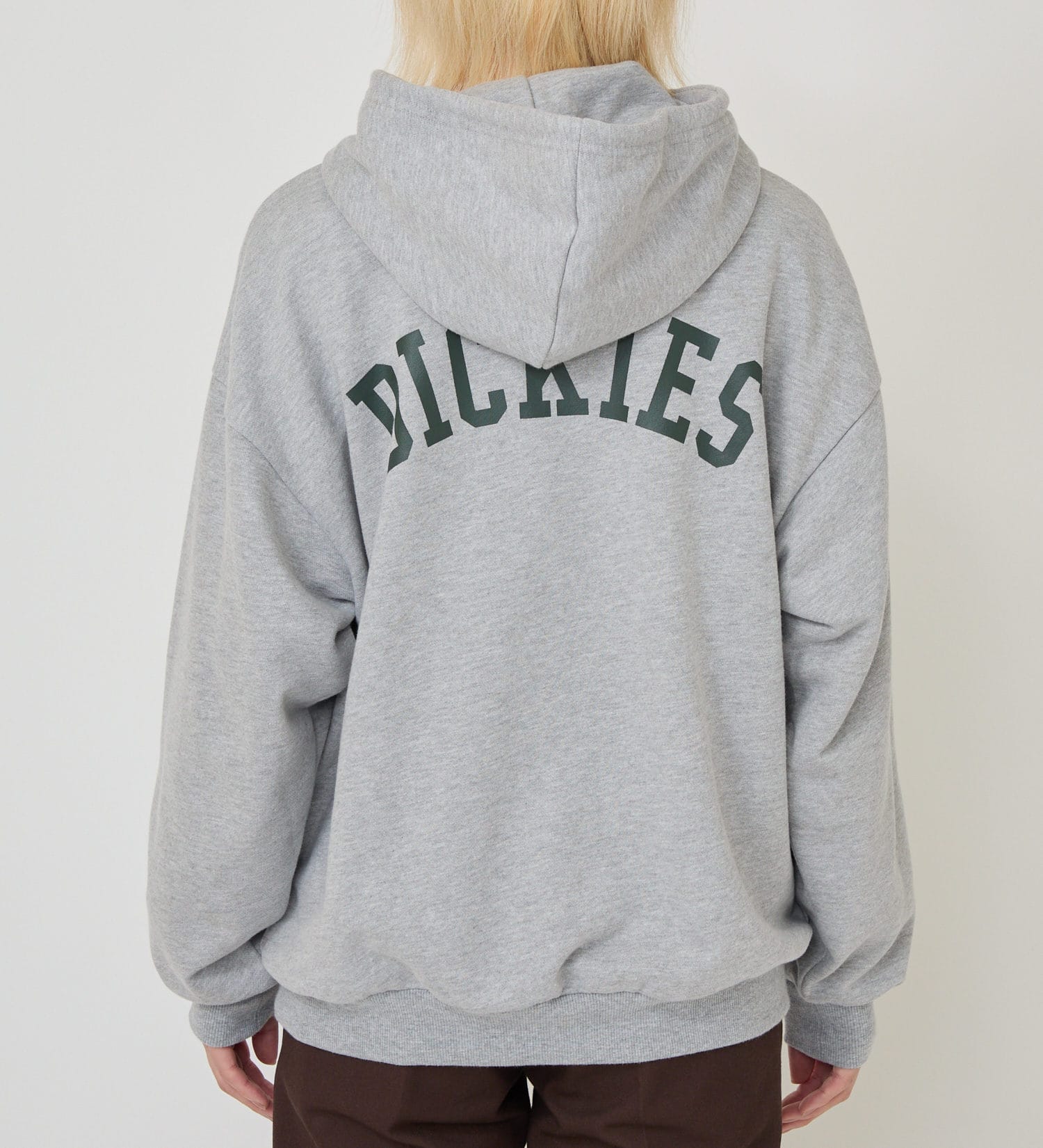 Dickies(ディッキーズ)のカレッジロゴフーディー|トップス/パーカー/レディース|ヘザ－グレー