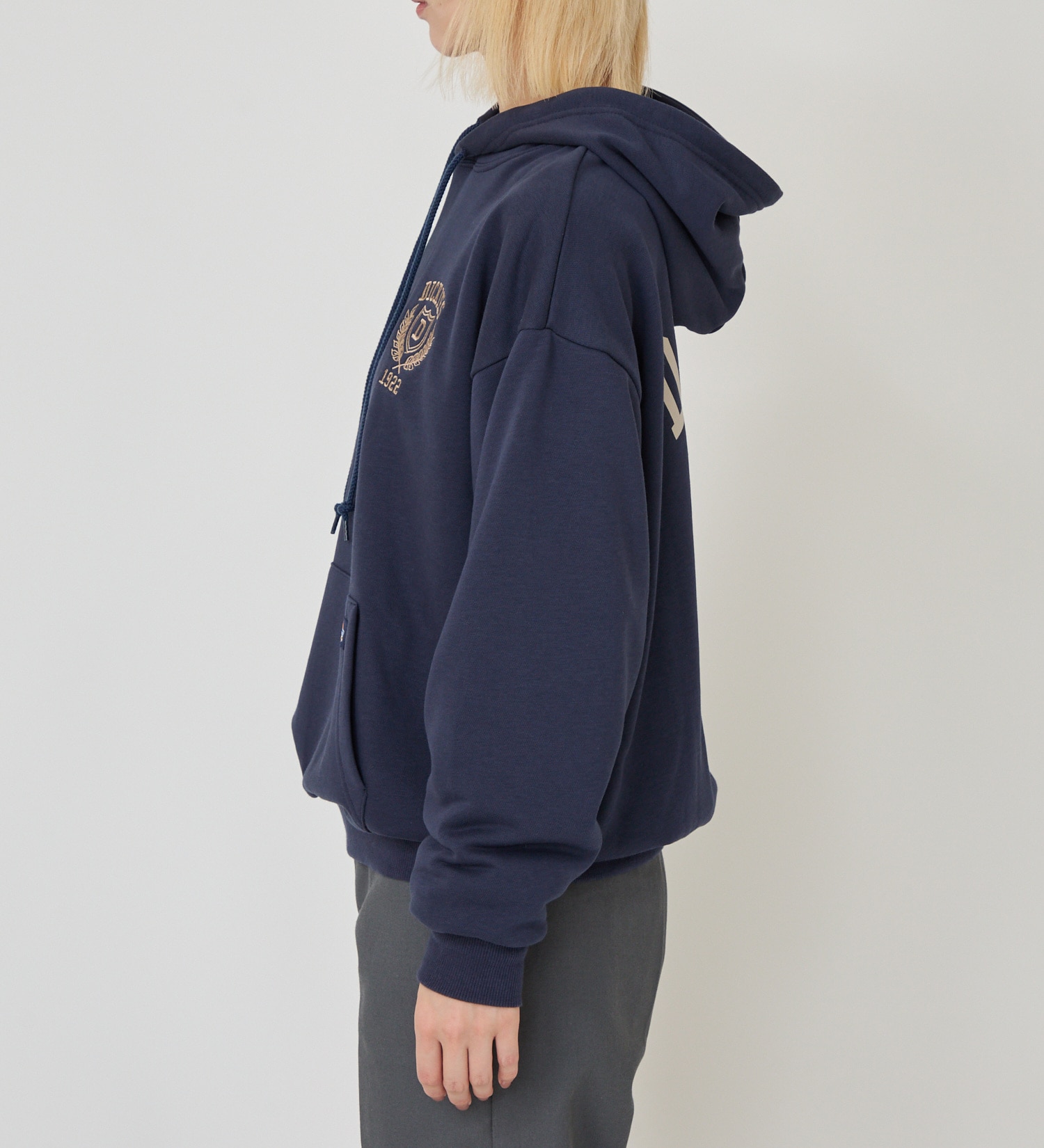 Dickies(ディッキーズ)のカレッジロゴフーディー|トップス/パーカー/レディース|ネイビー