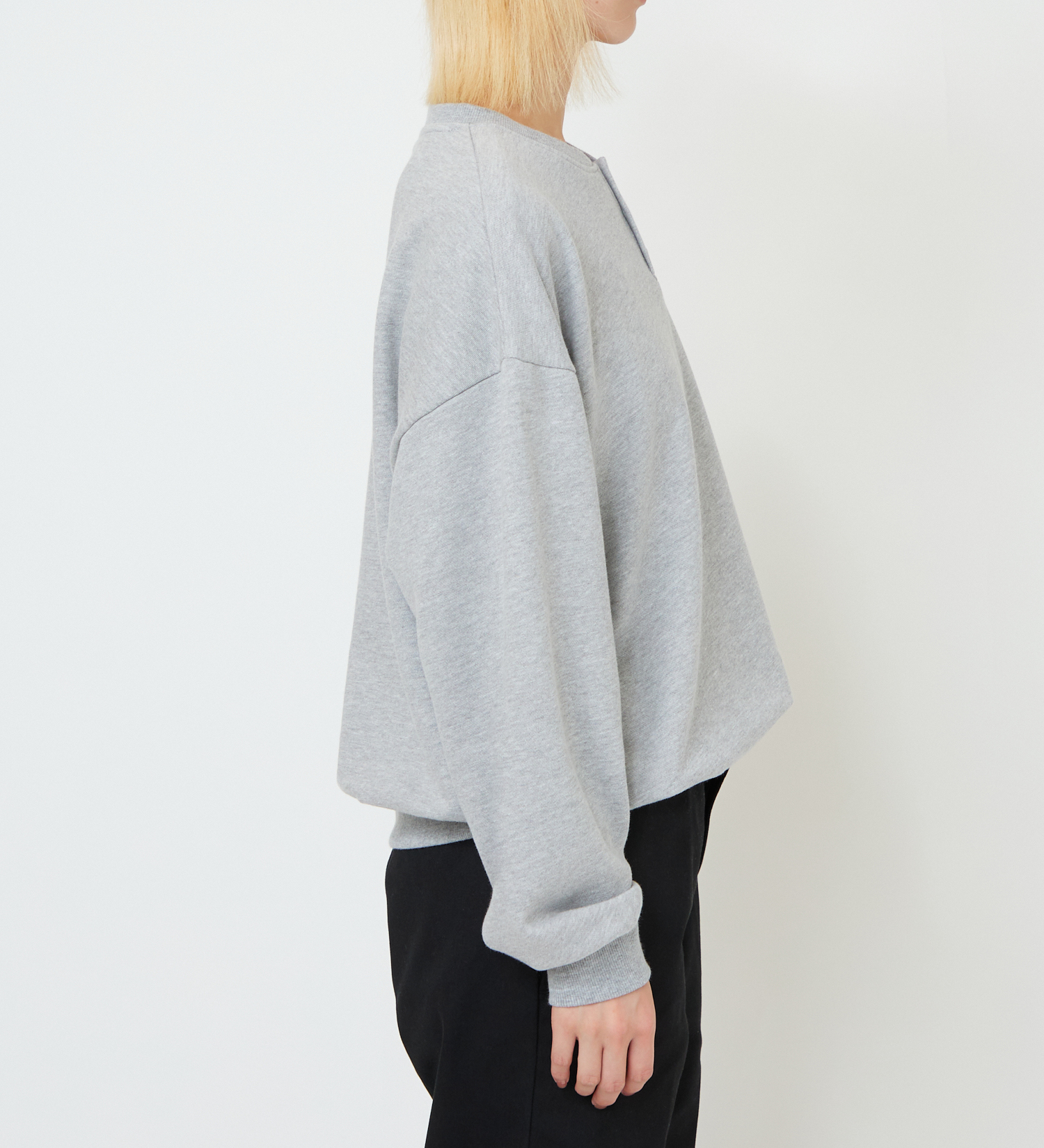 Dickies(ディッキーズ)のヘンリーネックスウェット|トップス/スウェット/レディース|ヘザ-グレー