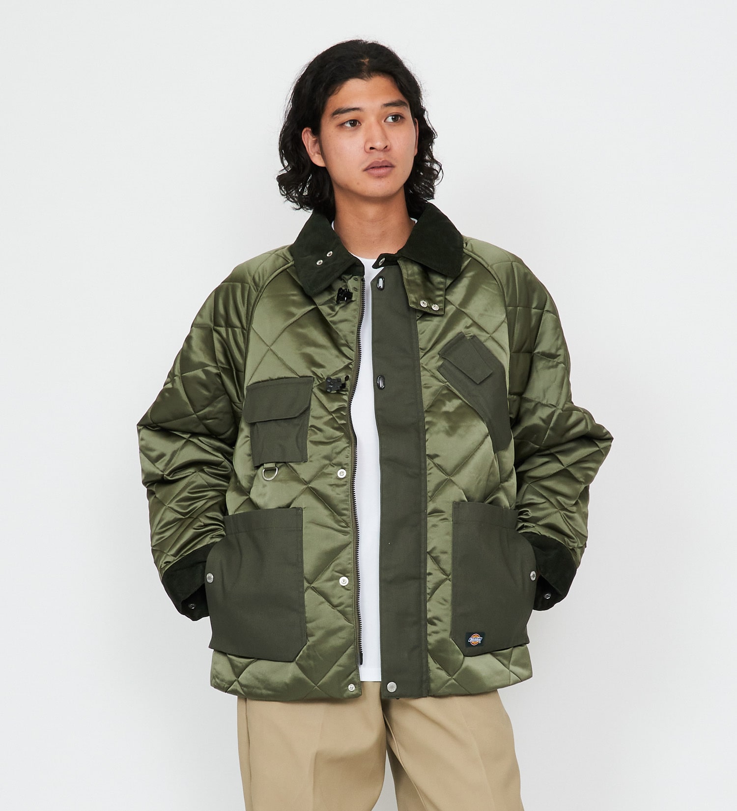 Dickies(ディッキーズ)の【試着対象】G.W.C キルティングジャケット|ジャケット/アウター/その他アウター/メンズ|オリーブ