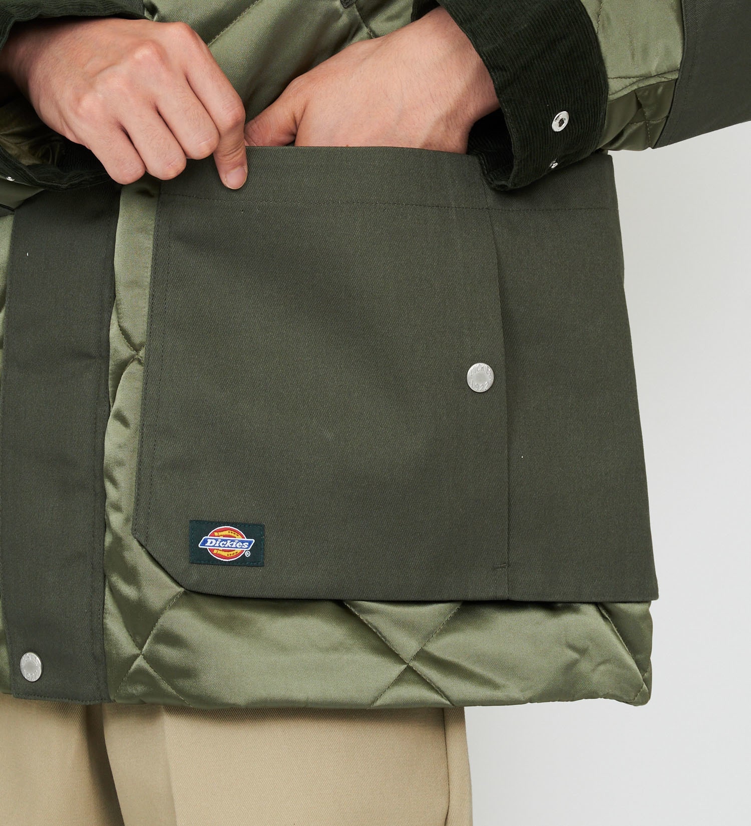 Dickies(ディッキーズ)の【試着対象】G.W.C キルティングジャケット|ジャケット/アウター/その他アウター/メンズ|オリーブ