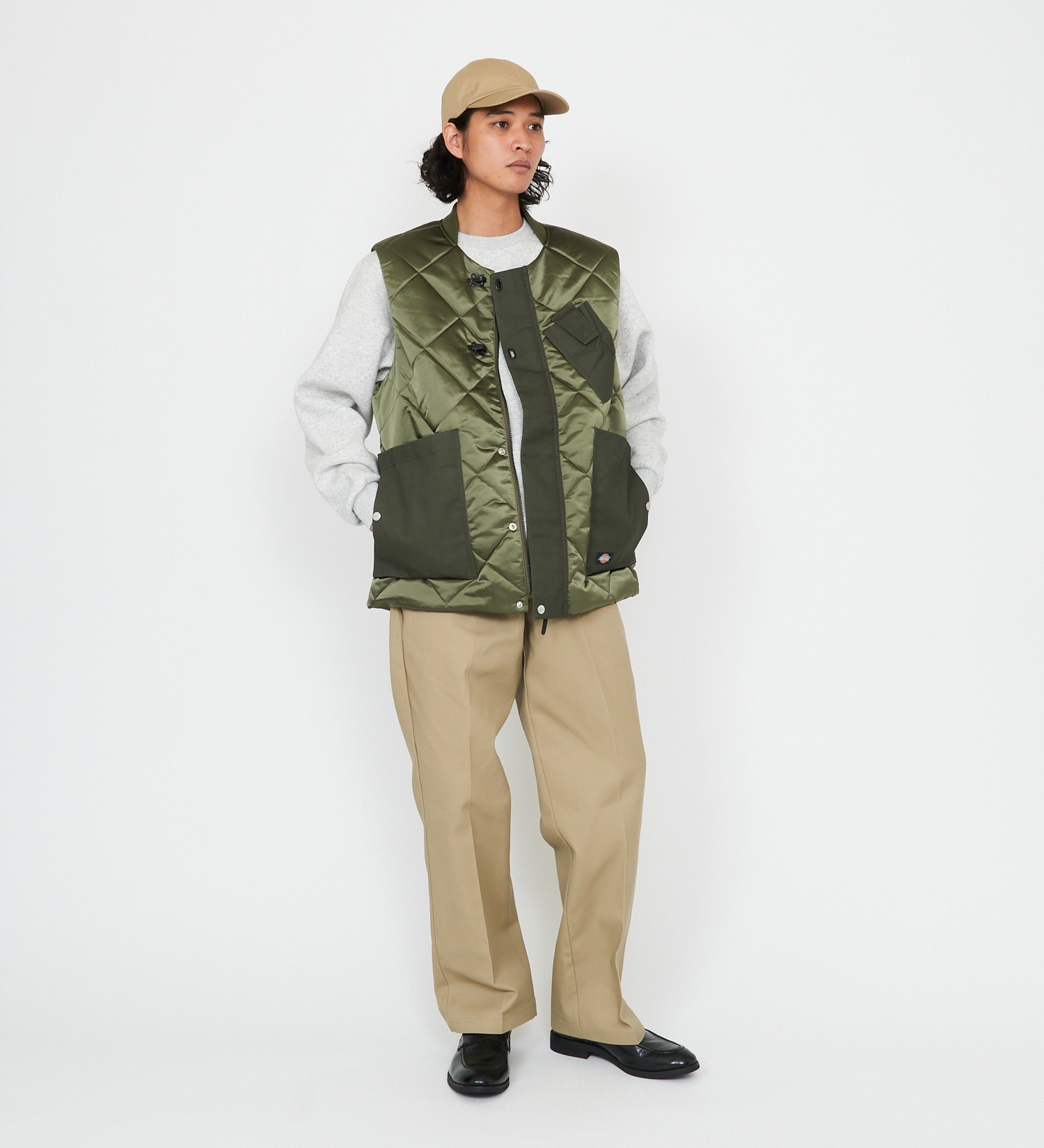 Dickies(ディッキーズ)の【試着対象】G.W.C キルティングベスト|トップス/その他トップス/メンズ|オリーブ