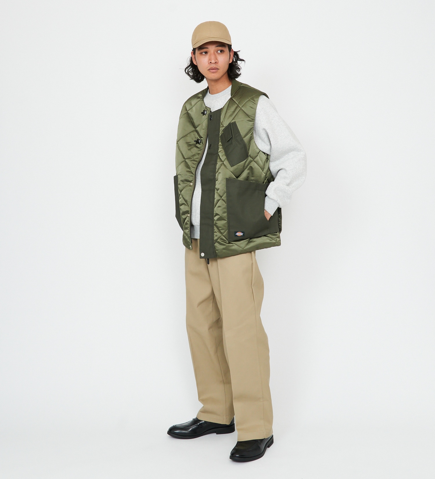 Dickies(ディッキーズ)の【試着対象】G.W.C キルティングベスト|トップス/その他トップス/メンズ|オリーブ