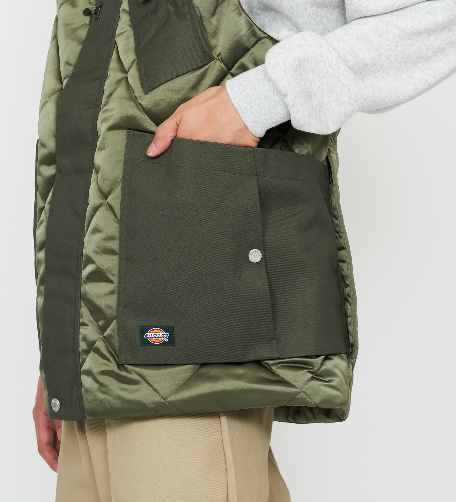Dickies(ディッキーズ)の【試着対象】G.W.C キルティングベスト|トップス/その他トップス/メンズ|オリーブ
