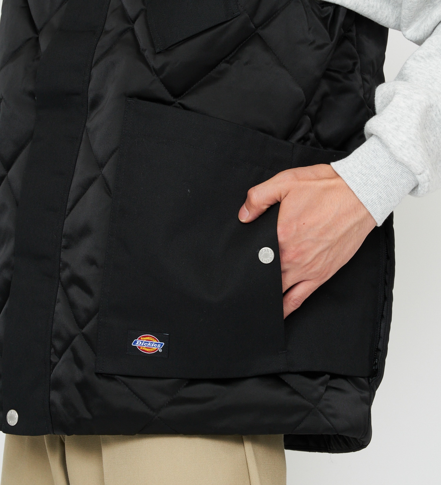 Dickies(ディッキーズ)の【試着対象】G.W.C キルティングベスト|トップス/その他トップス/メンズ|ブラック
