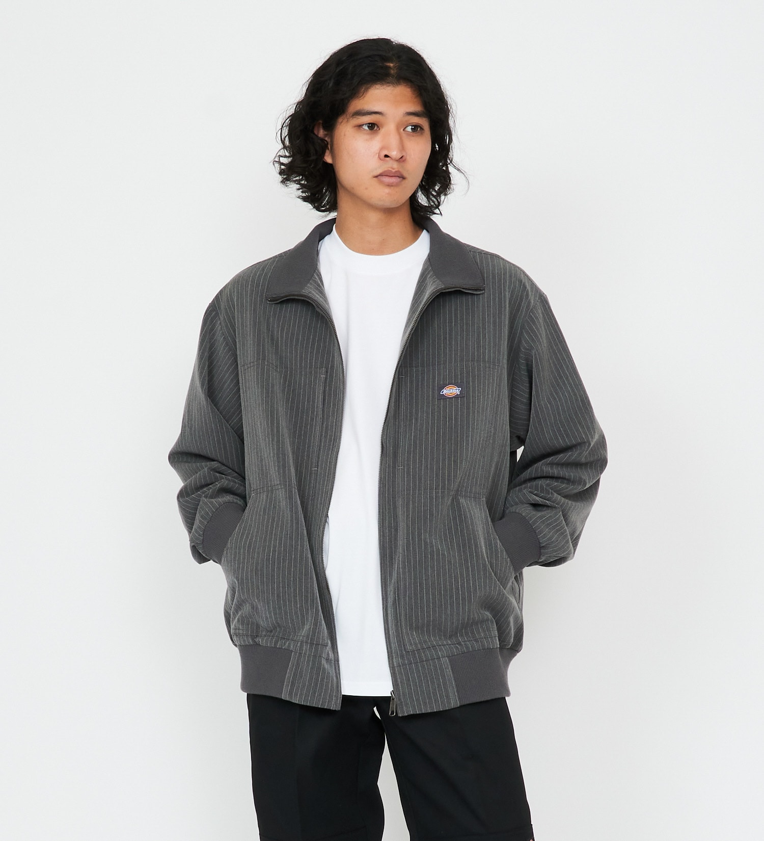 Dickies(ディッキーズ)のTRスタンドカラーリブブルゾン|ジャケット/アウター/その他アウター/メンズ|チャコールグレー