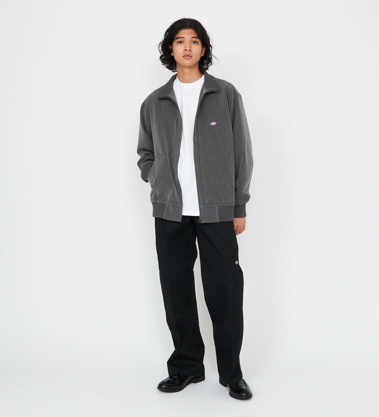Dickies(ディッキーズ)のTRスタンドカラーリブブルゾン|ジャケット/アウター/その他アウター/メンズ|チャコールグレー