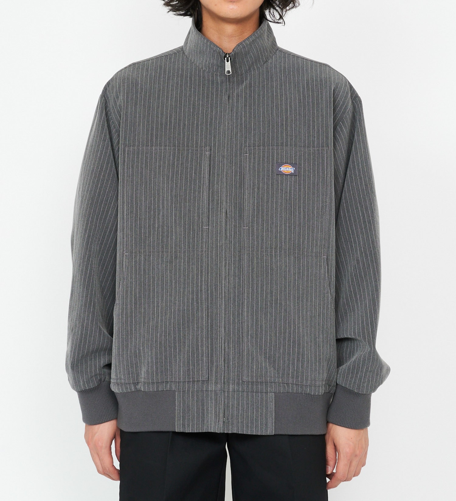 Dickies(ディッキーズ)のTRスタンドカラーリブブルゾン|ジャケット/アウター/その他アウター/メンズ|チャコールグレー