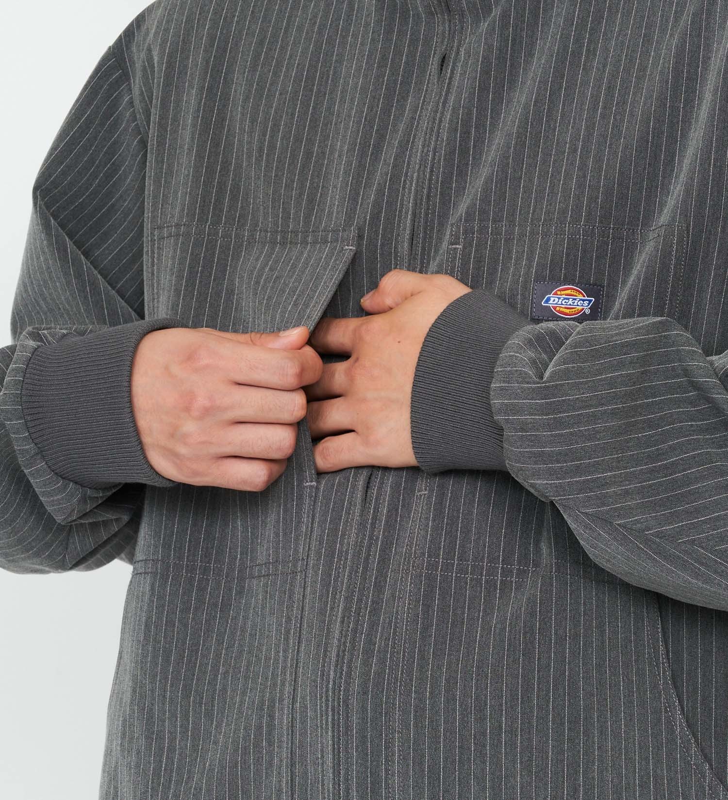 Dickies(ディッキーズ)のTRスタンドカラーリブブルゾン|ジャケット/アウター/その他アウター/メンズ|チャコールグレー